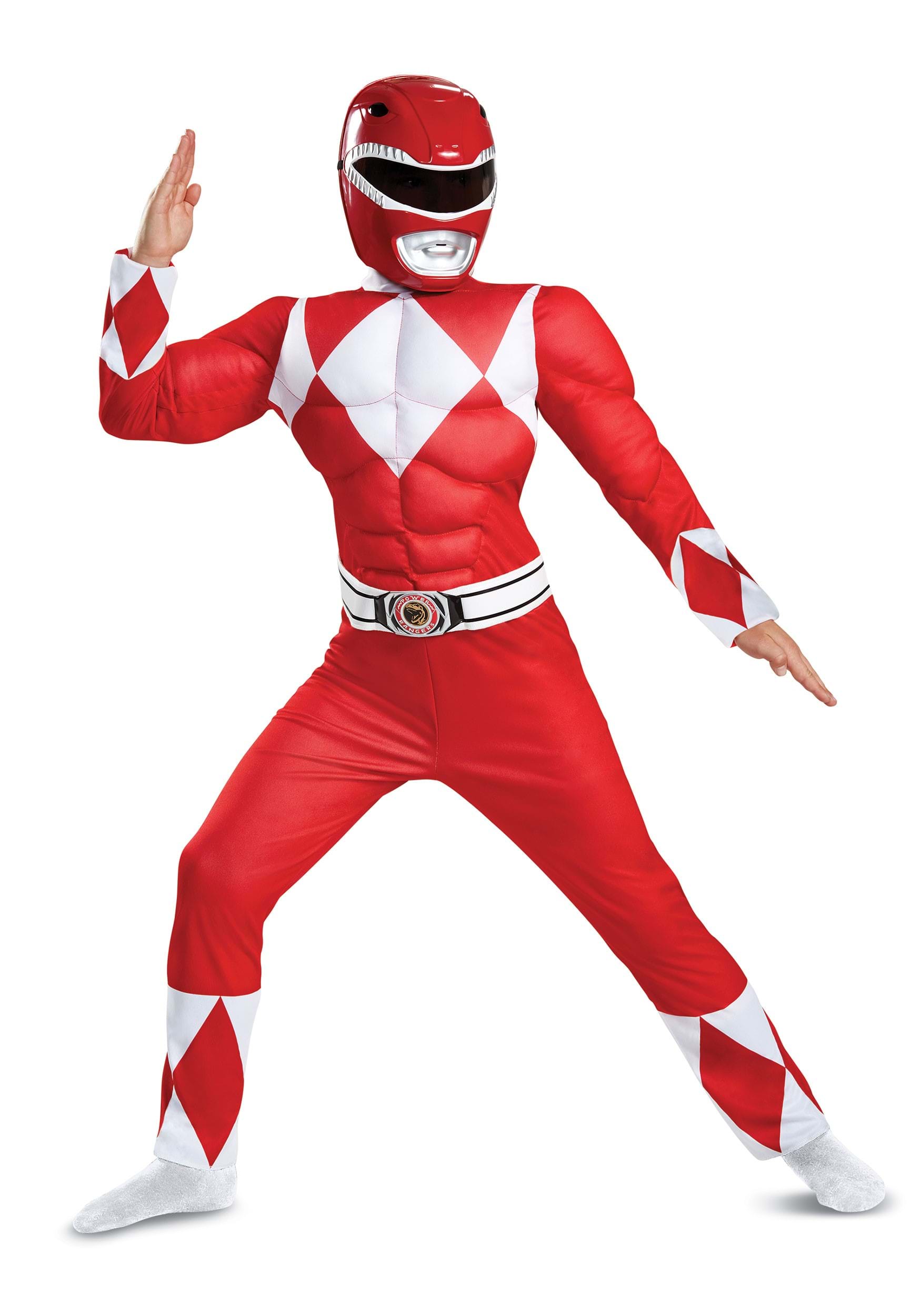 Power Rangers Red Ranger Boys Costume