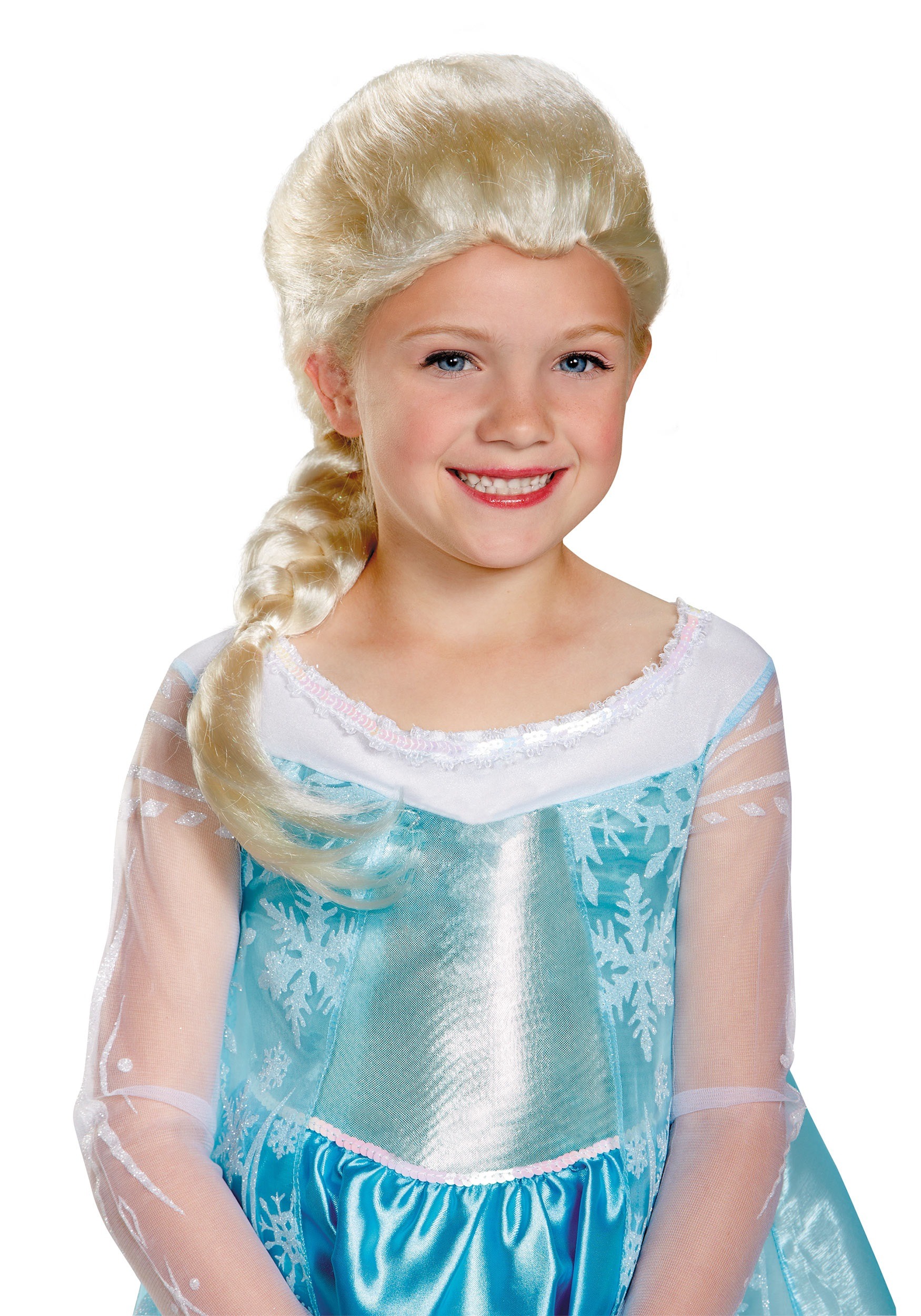 Kid's Frozen Elsa Wig 1 Kid's Frozen Elsa Wig