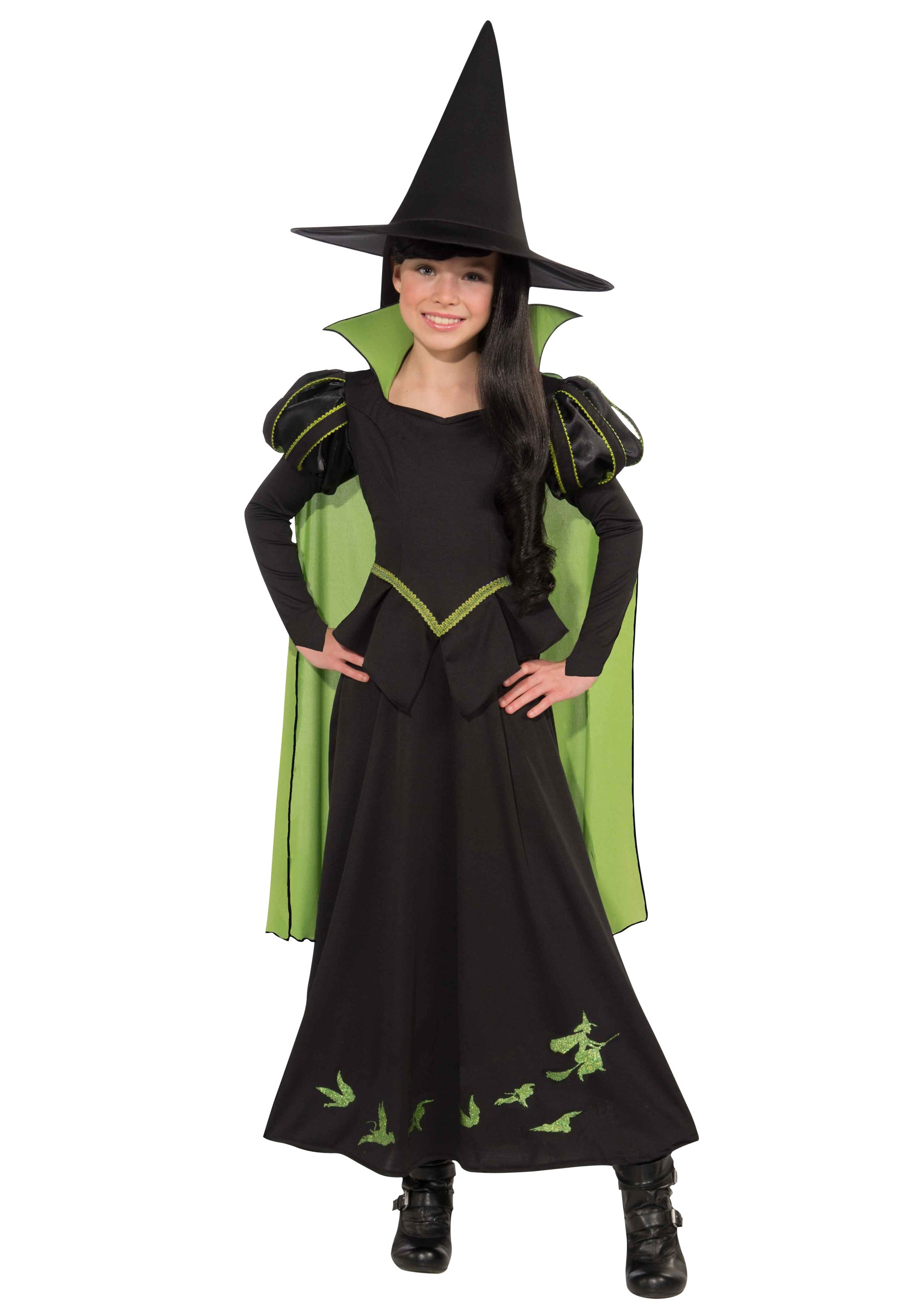 Wicked Witch of the West Costume Dress for Girls