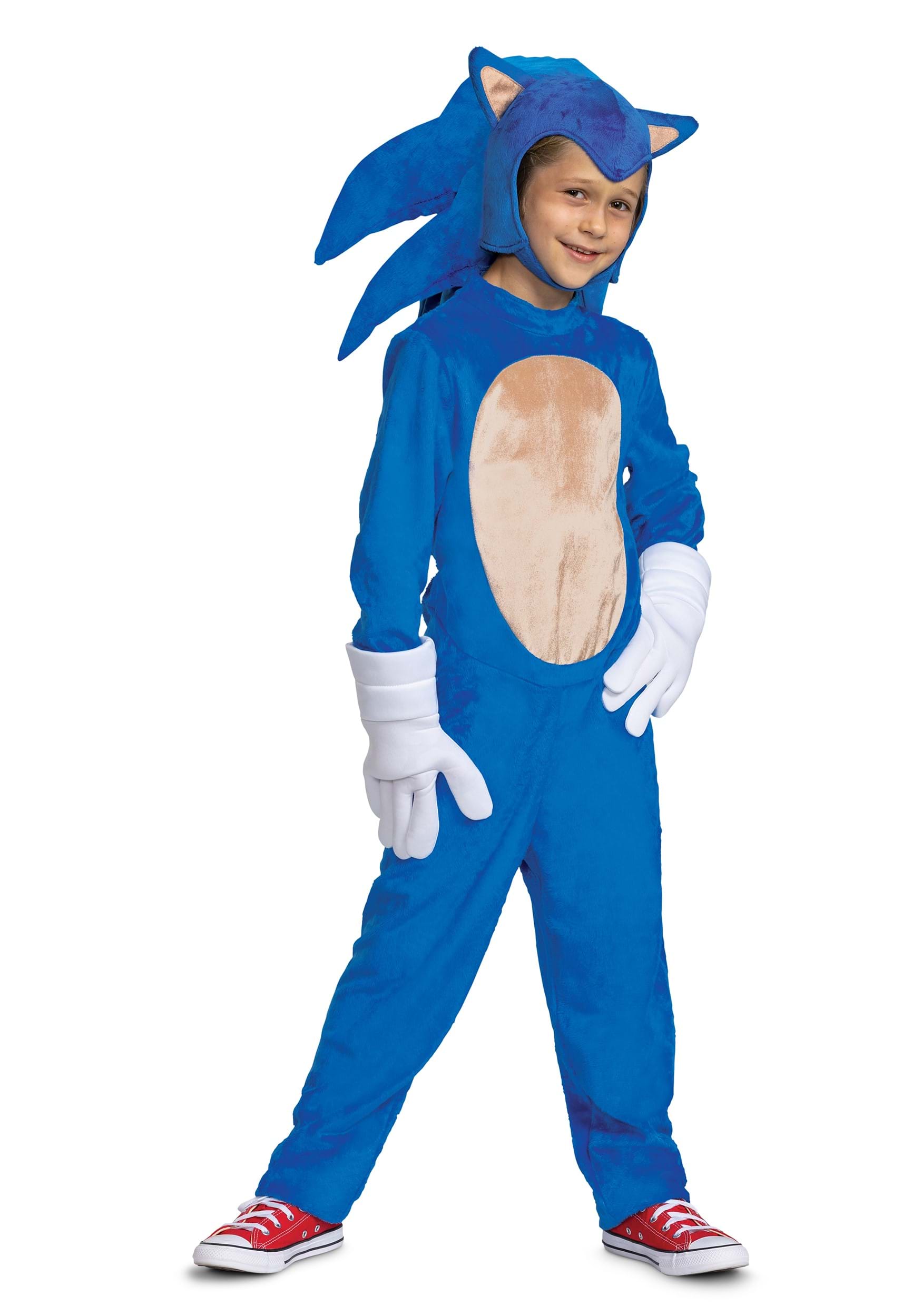 Sonic the Hedgehog 2 Kid's Deluxe Sonic Movie Costume