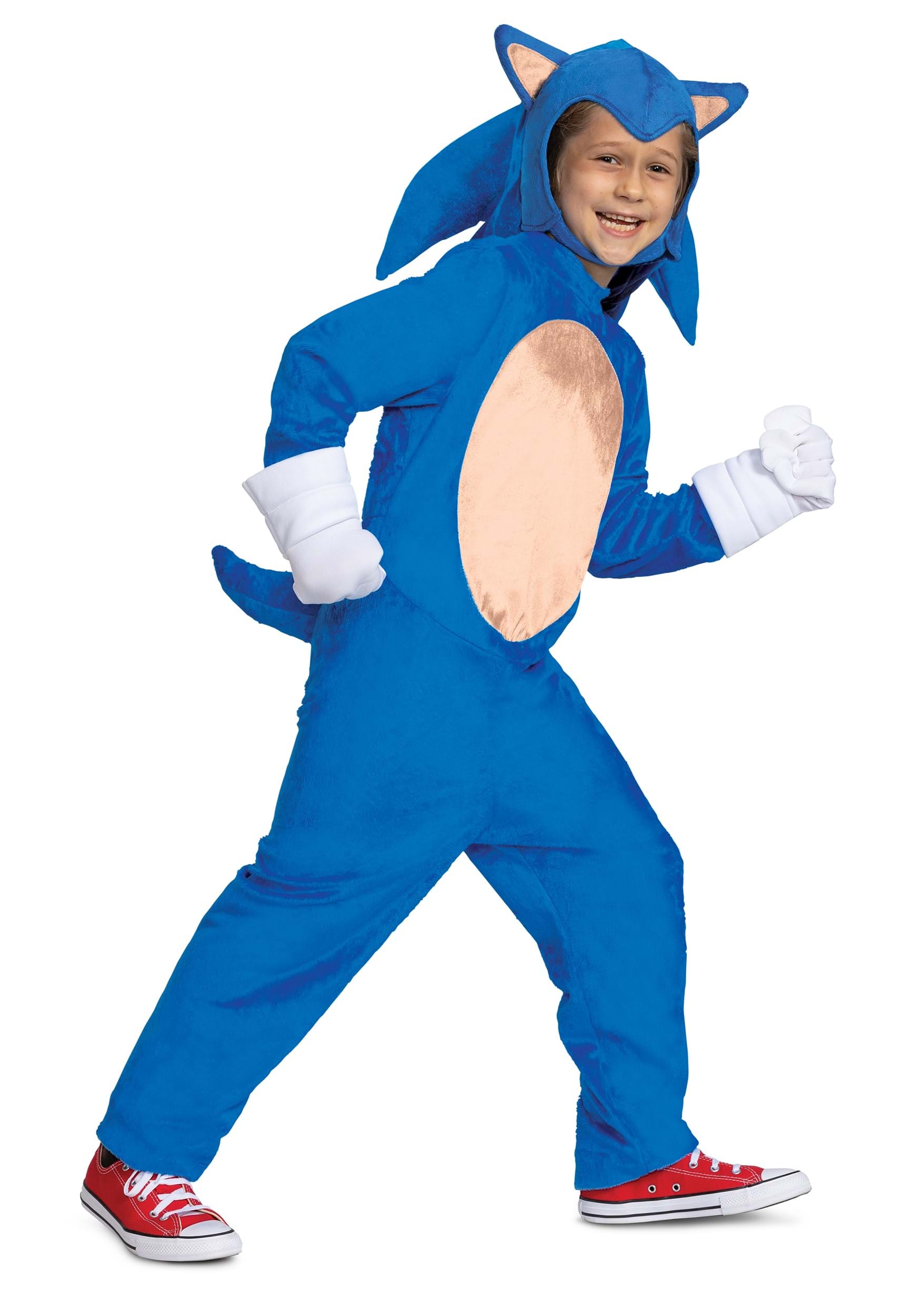 Sonic the Hedgehog 2 Kid's Deluxe Sonic Movie Costume