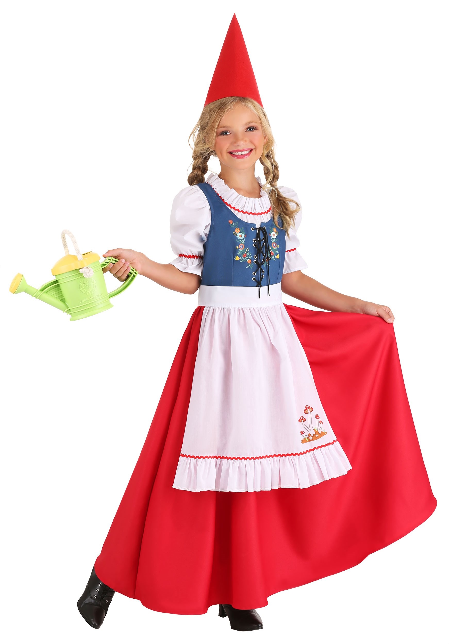 Girl's Garden Gnome Costume