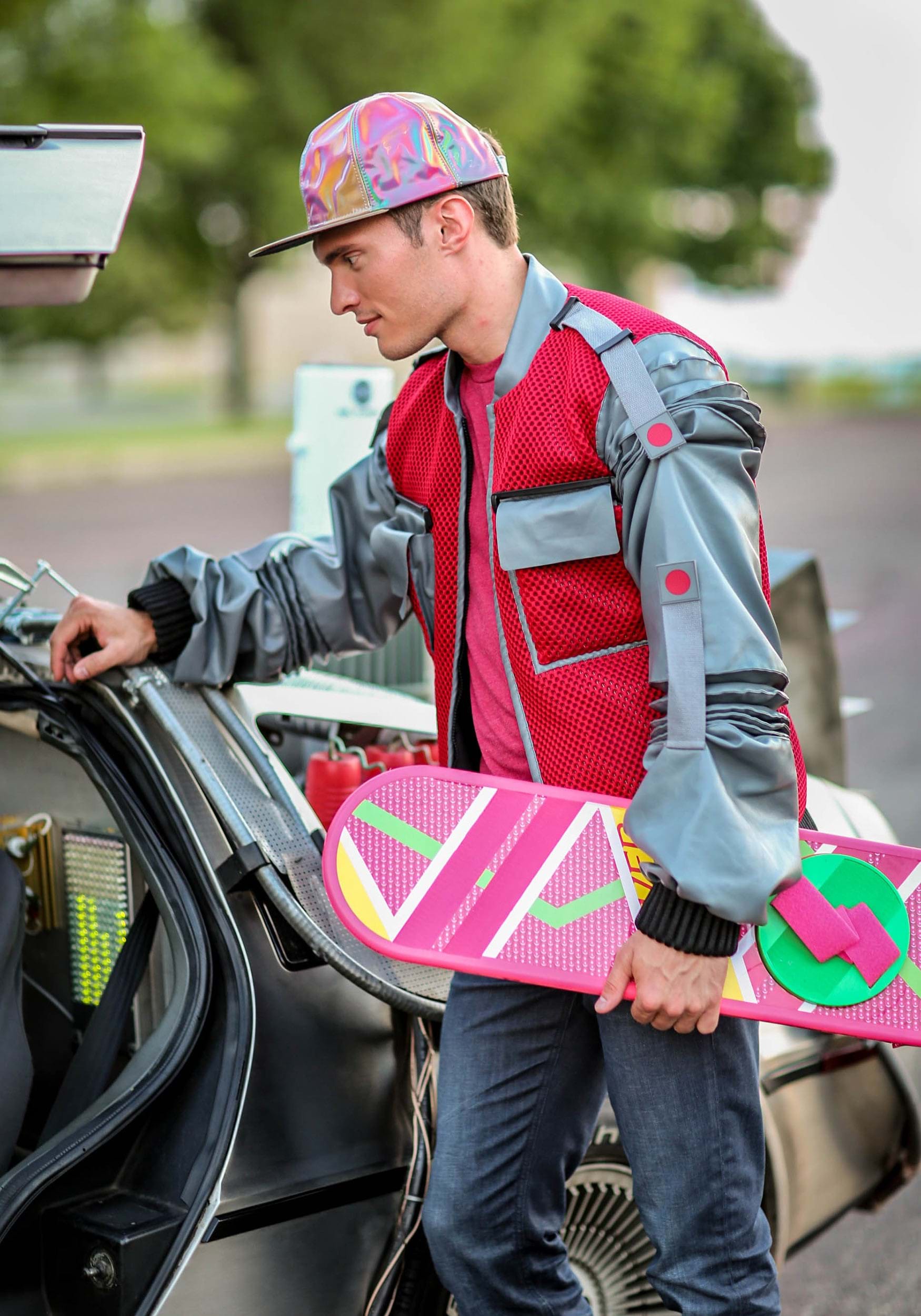 Authentic Marty McFly Men's Jacket Costume 3 Authentic Marty McFly Men's Jacket Costume