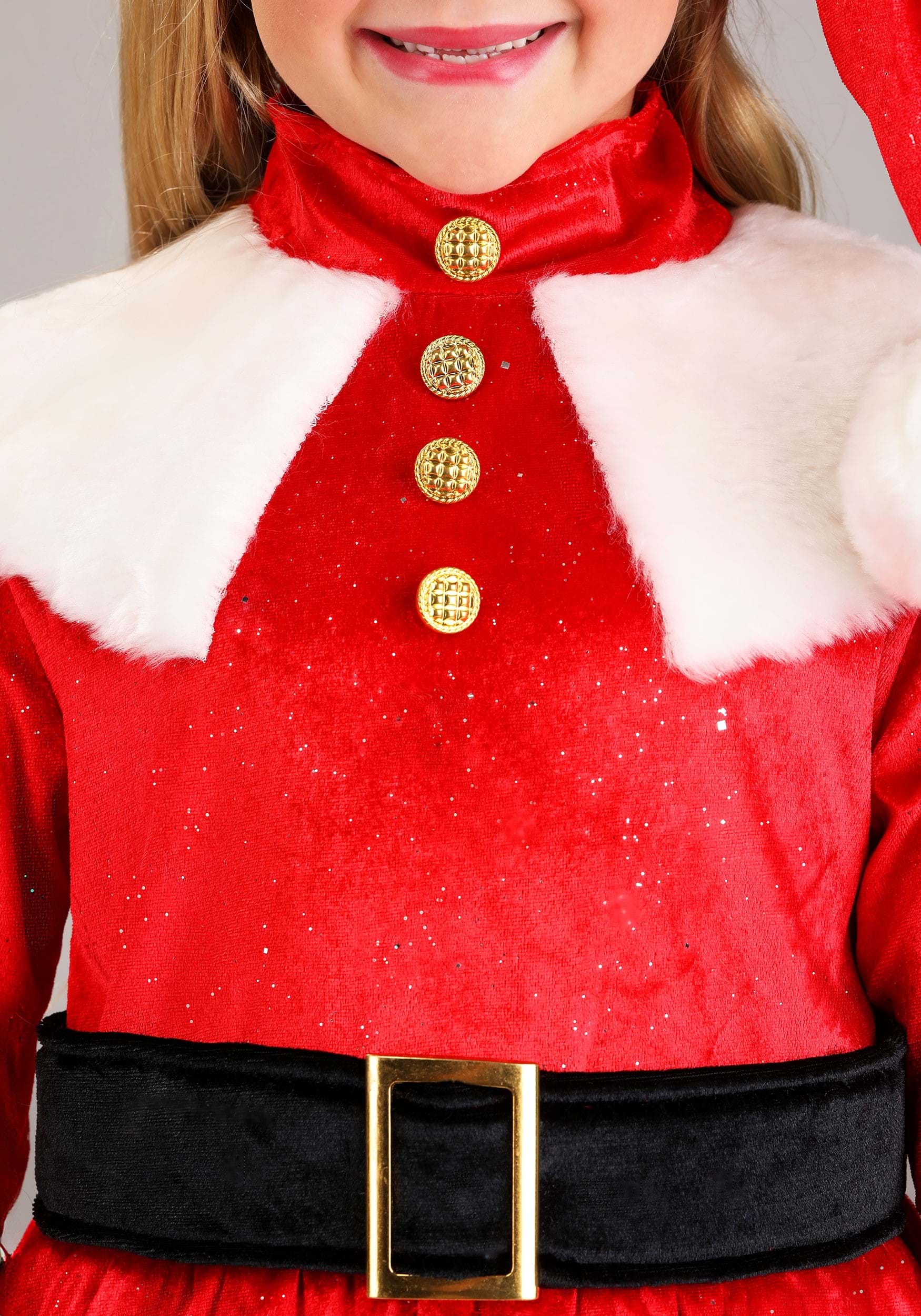 Premium Santa Costume Dress for Girls