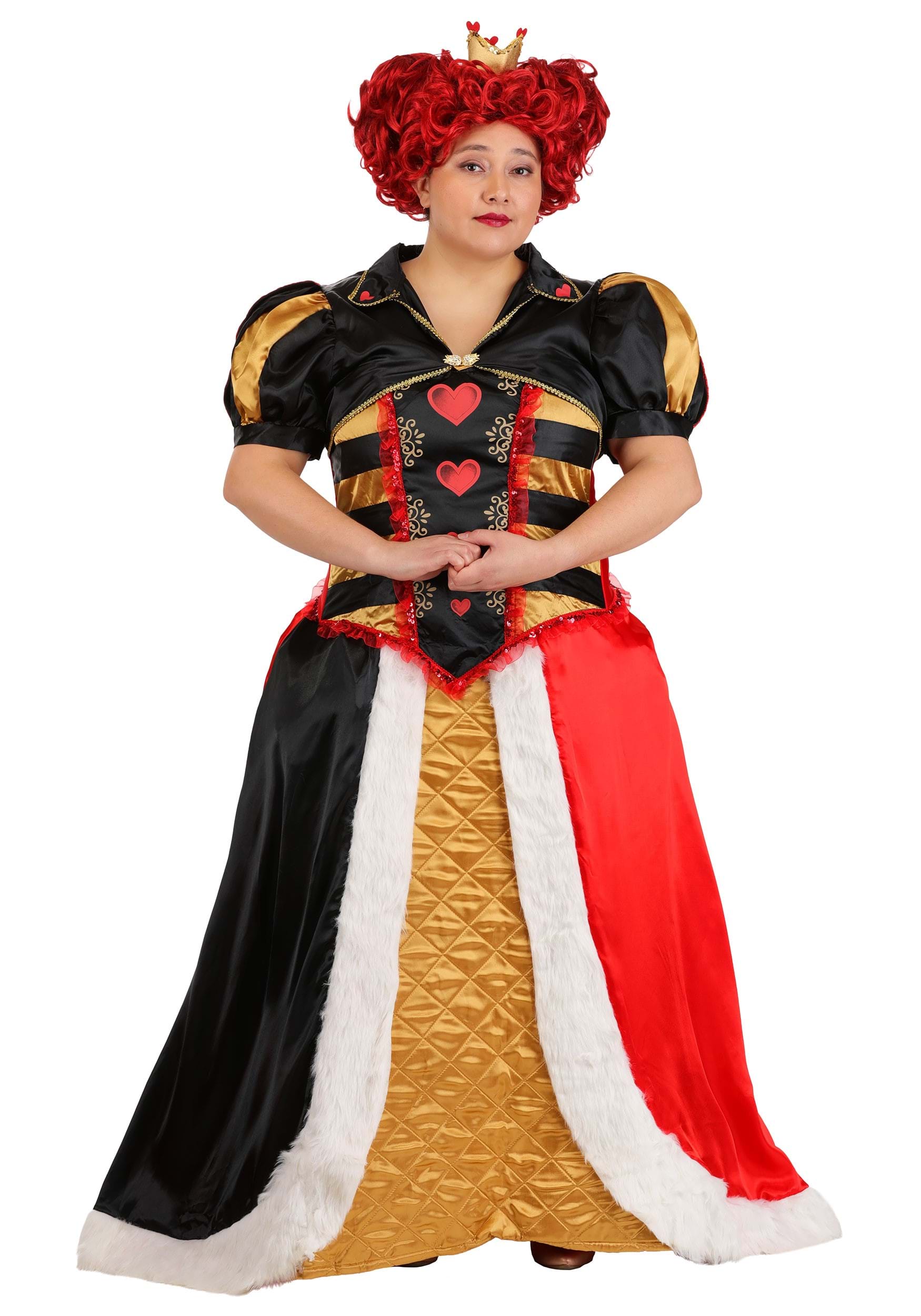 Women's Plus Size Elite Queen of Hearts Costume