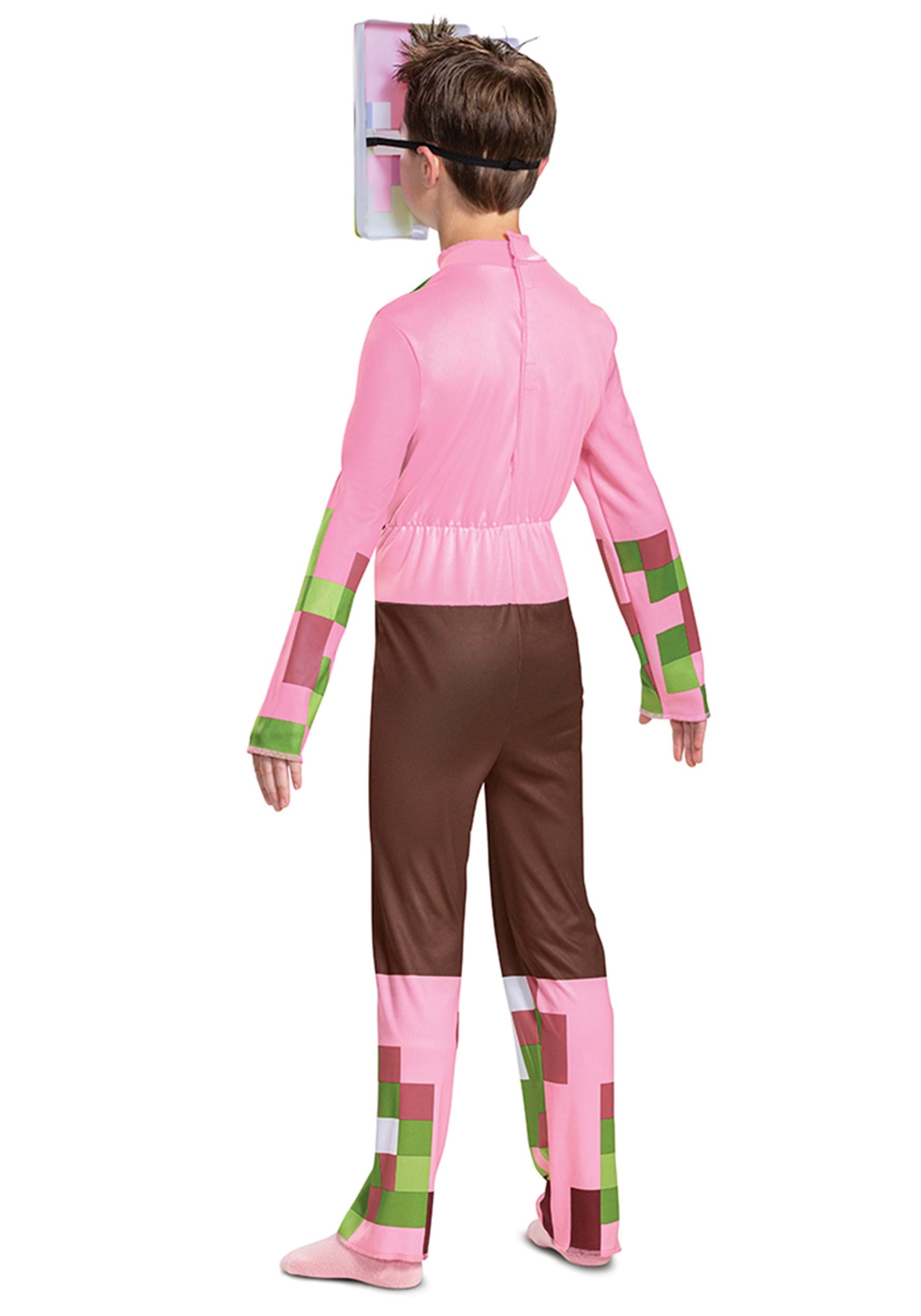 Kid's Minecraft Zombie Pigman Classic Costume