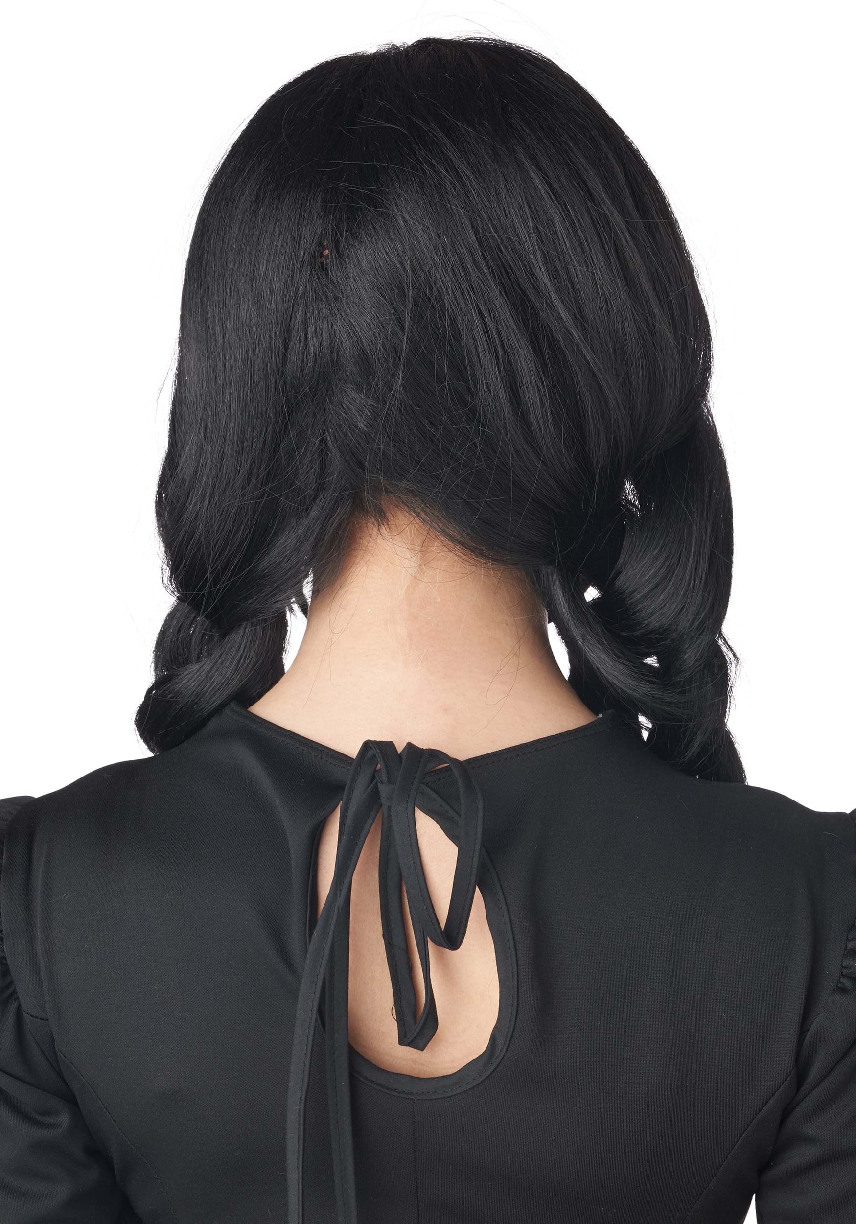 Dark Gothic Braid Black Costume Wig for Women