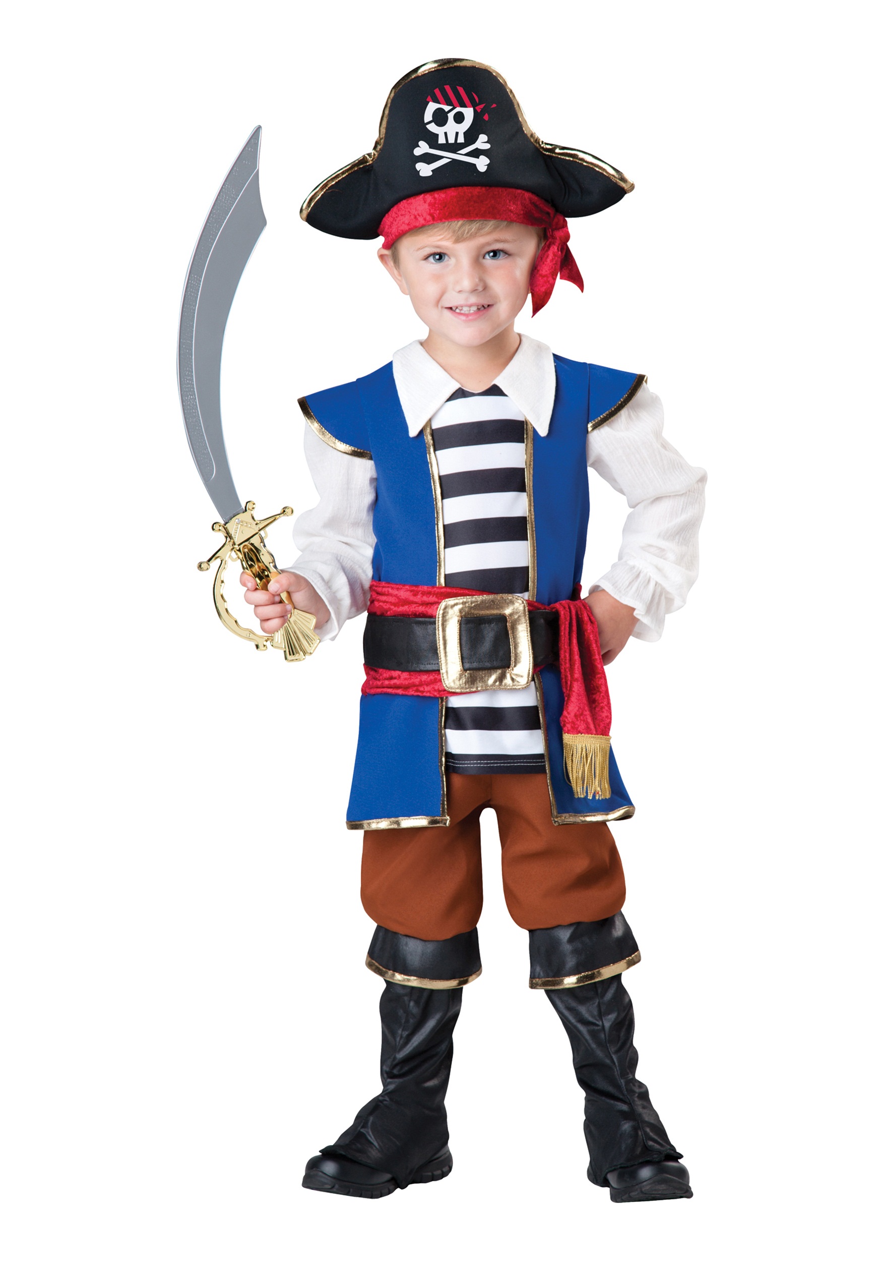 Toddler's Pirate Captain Costume