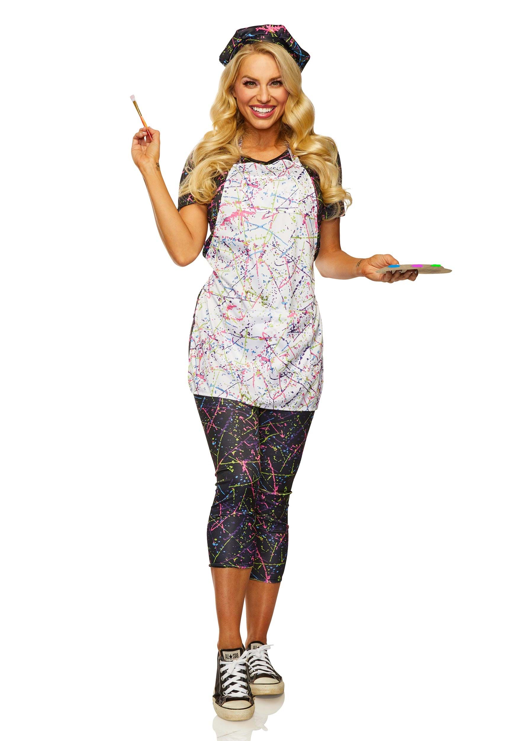 Neon Artist Costume for Women 1 Neon Artist Costume for Women