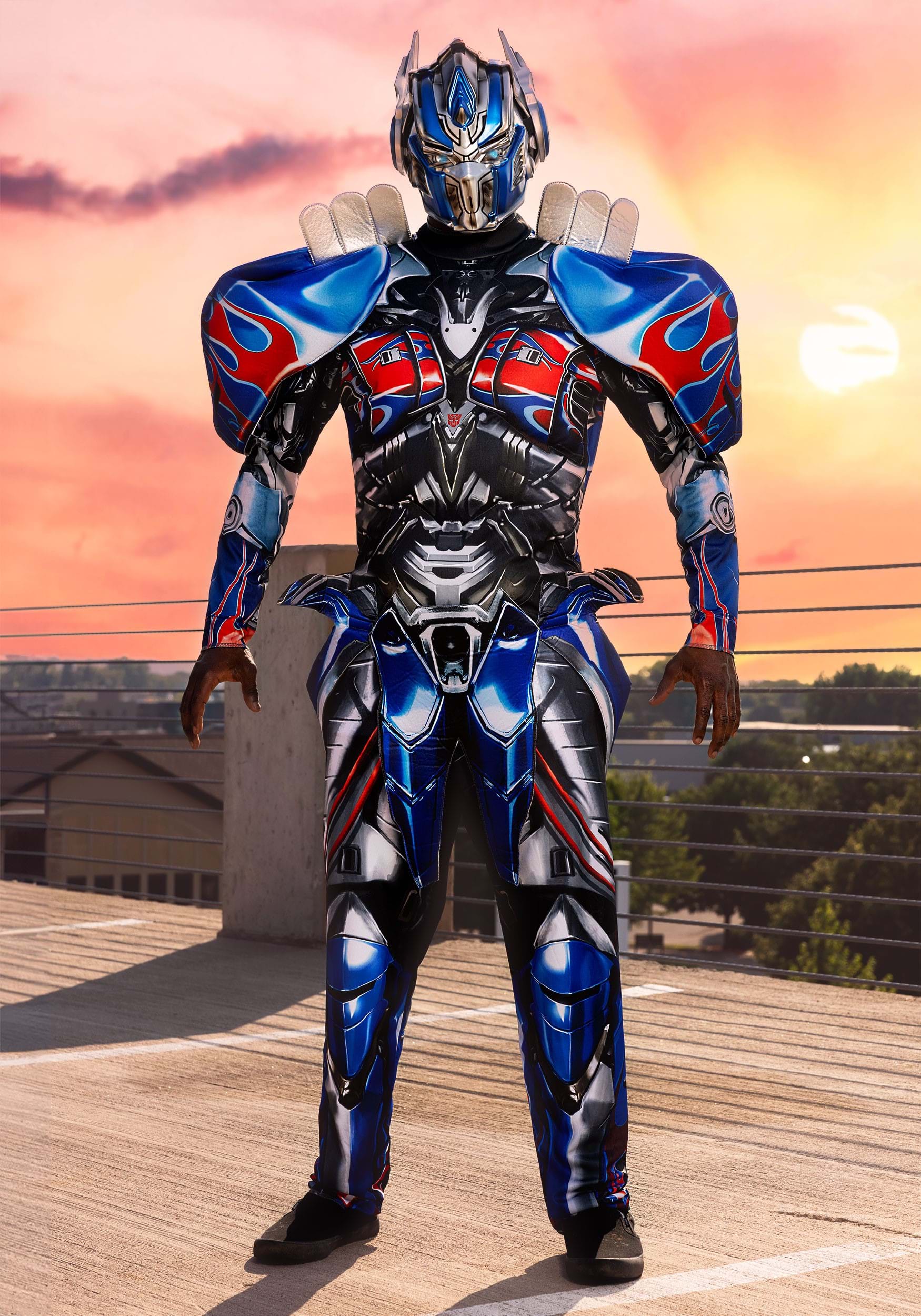 Transformers 5 Deluxe Optimus Prime Costume for Adults