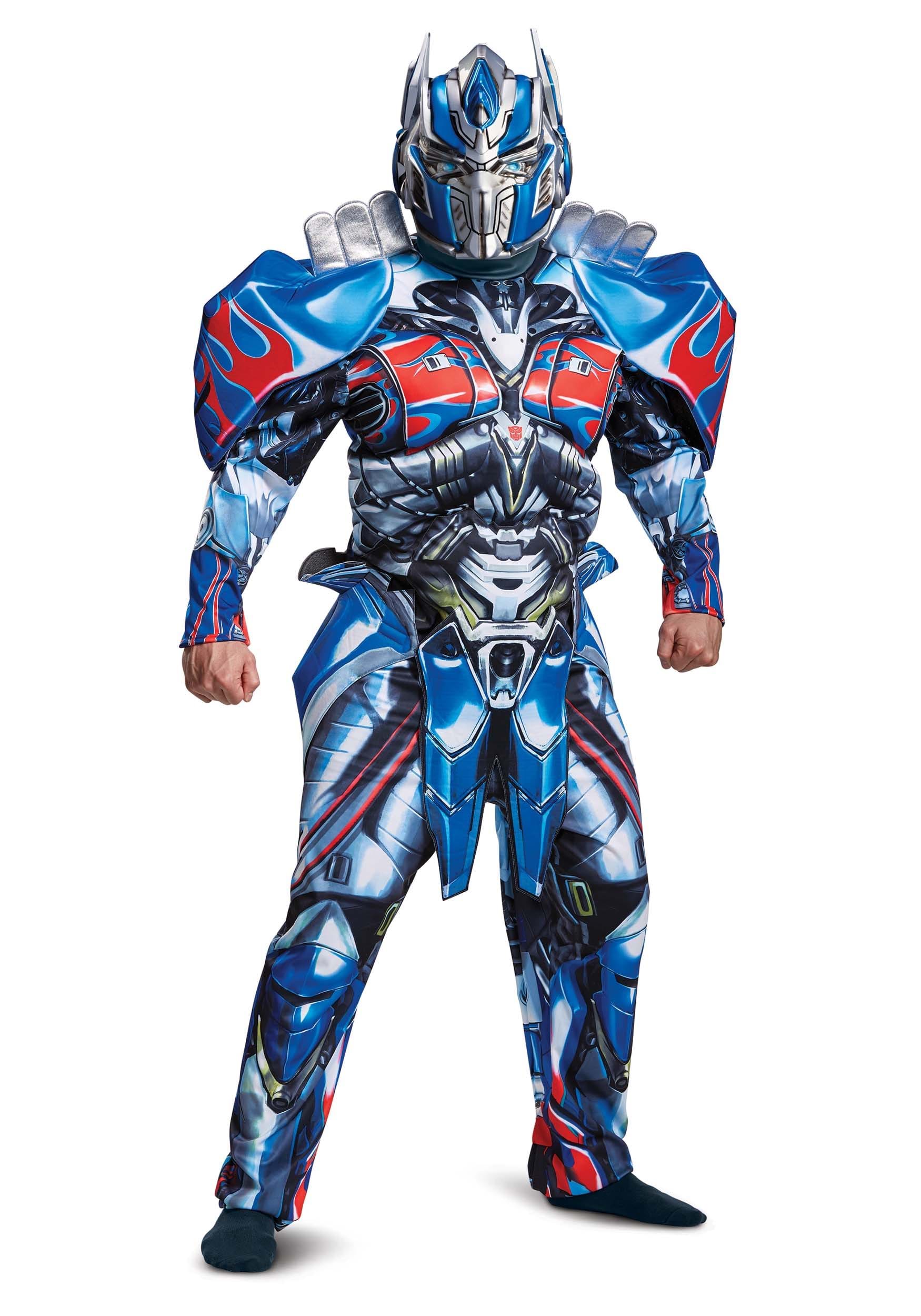 Transformers 5 Deluxe Optimus Prime Costume for Adults