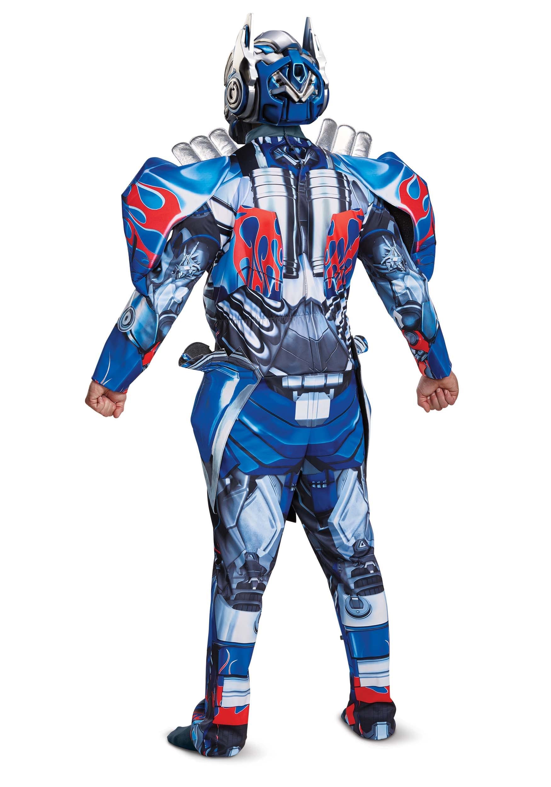 Transformers 5 Deluxe Optimus Prime Costume for Adults