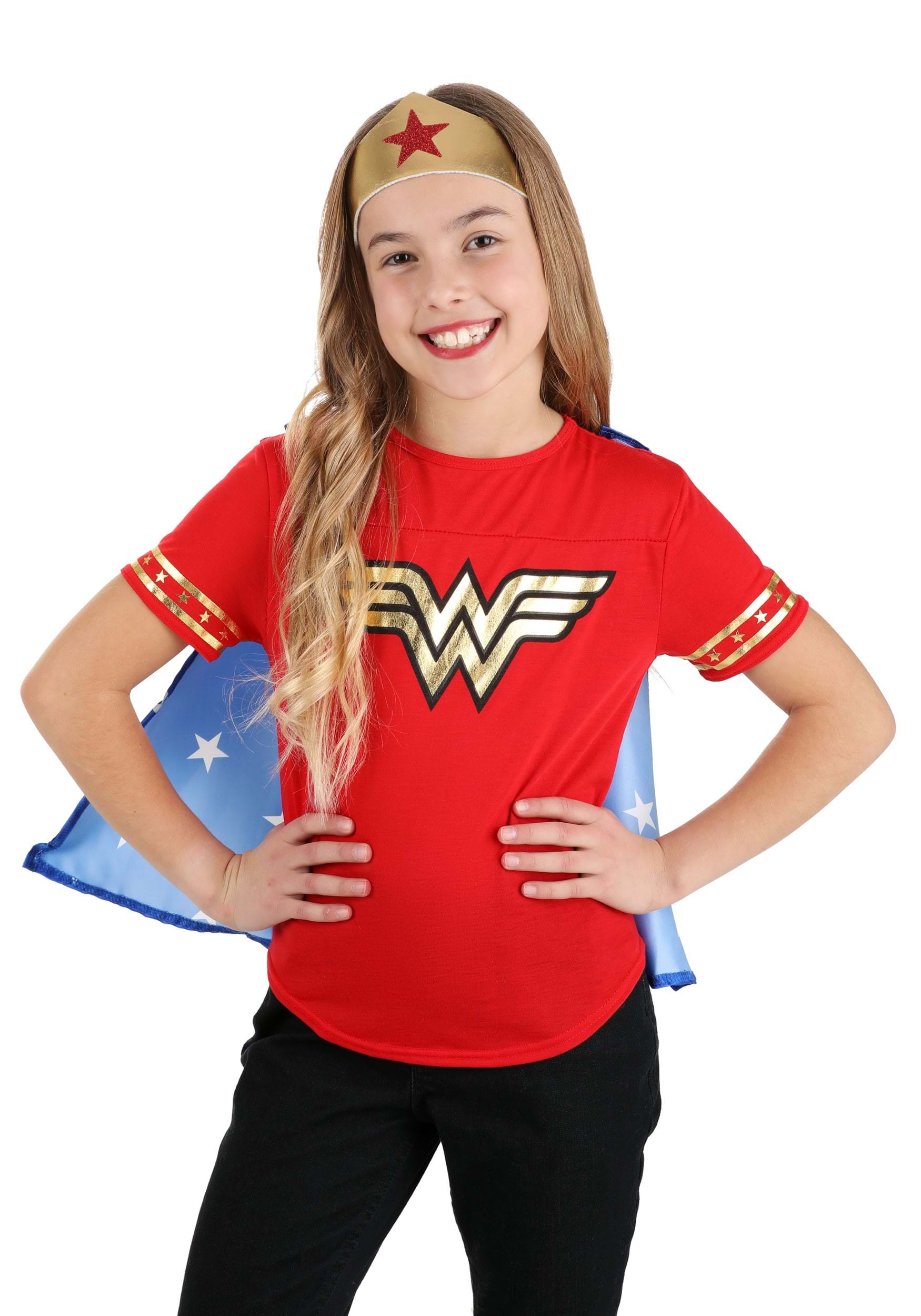 Casual Wonder Woman Costume for Kids