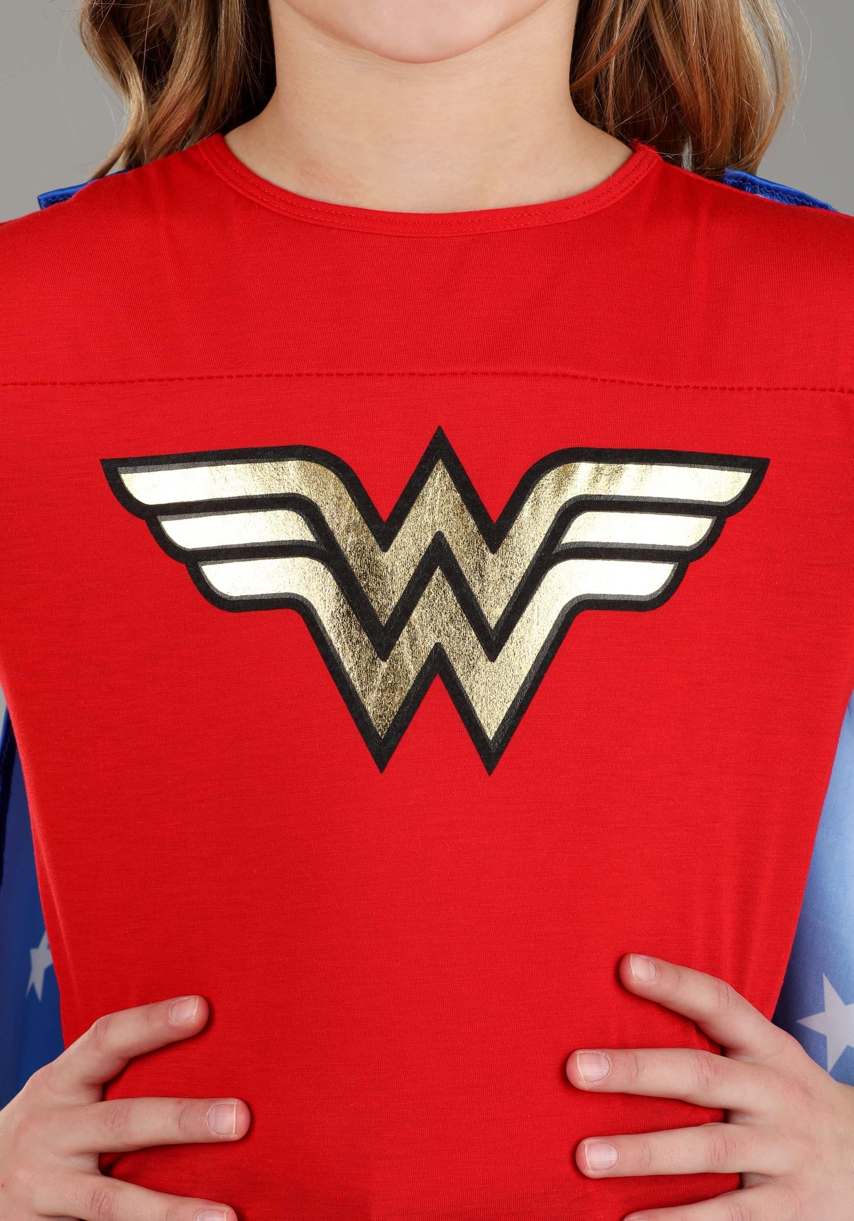 Casual Wonder Woman Costume for Kids 3 Casual Wonder Woman Costume for Kids