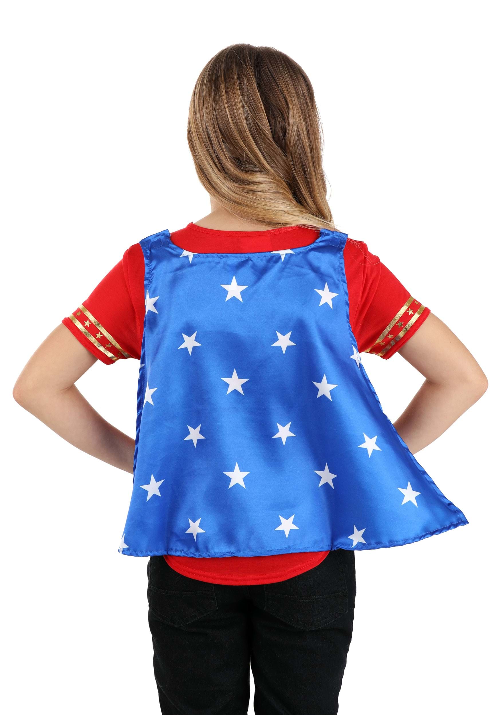 Casual Wonder Woman Costume for Kids 5 Casual Wonder Woman Costume for Kids
