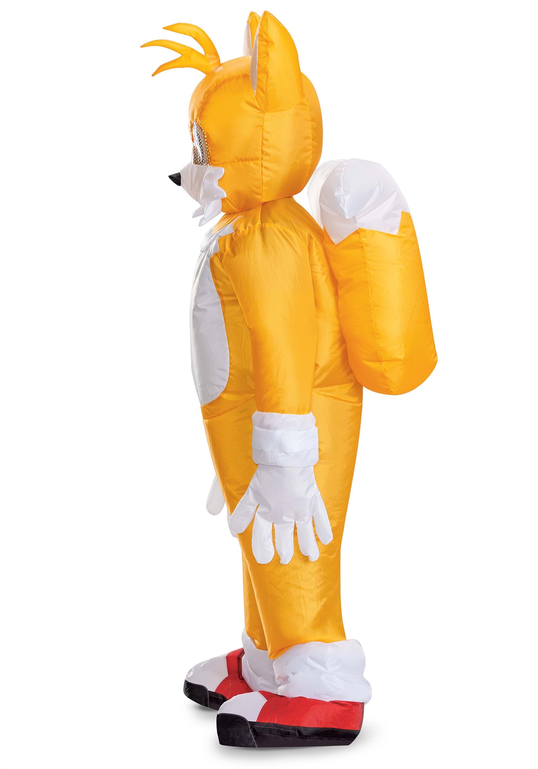 Kid's Inflatable Sonic the Hedgehog Tails Costume