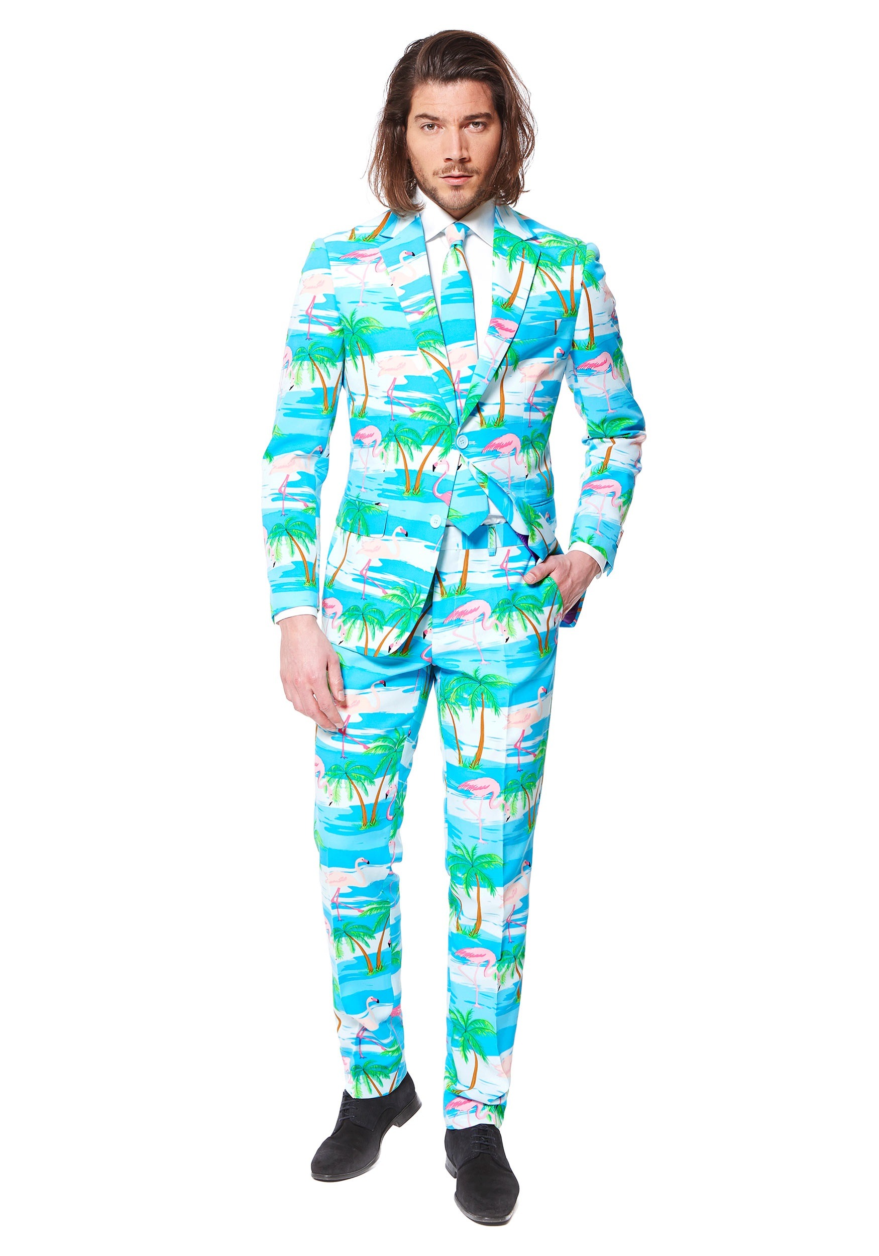 OppoSuits Flamingo Men's Suit