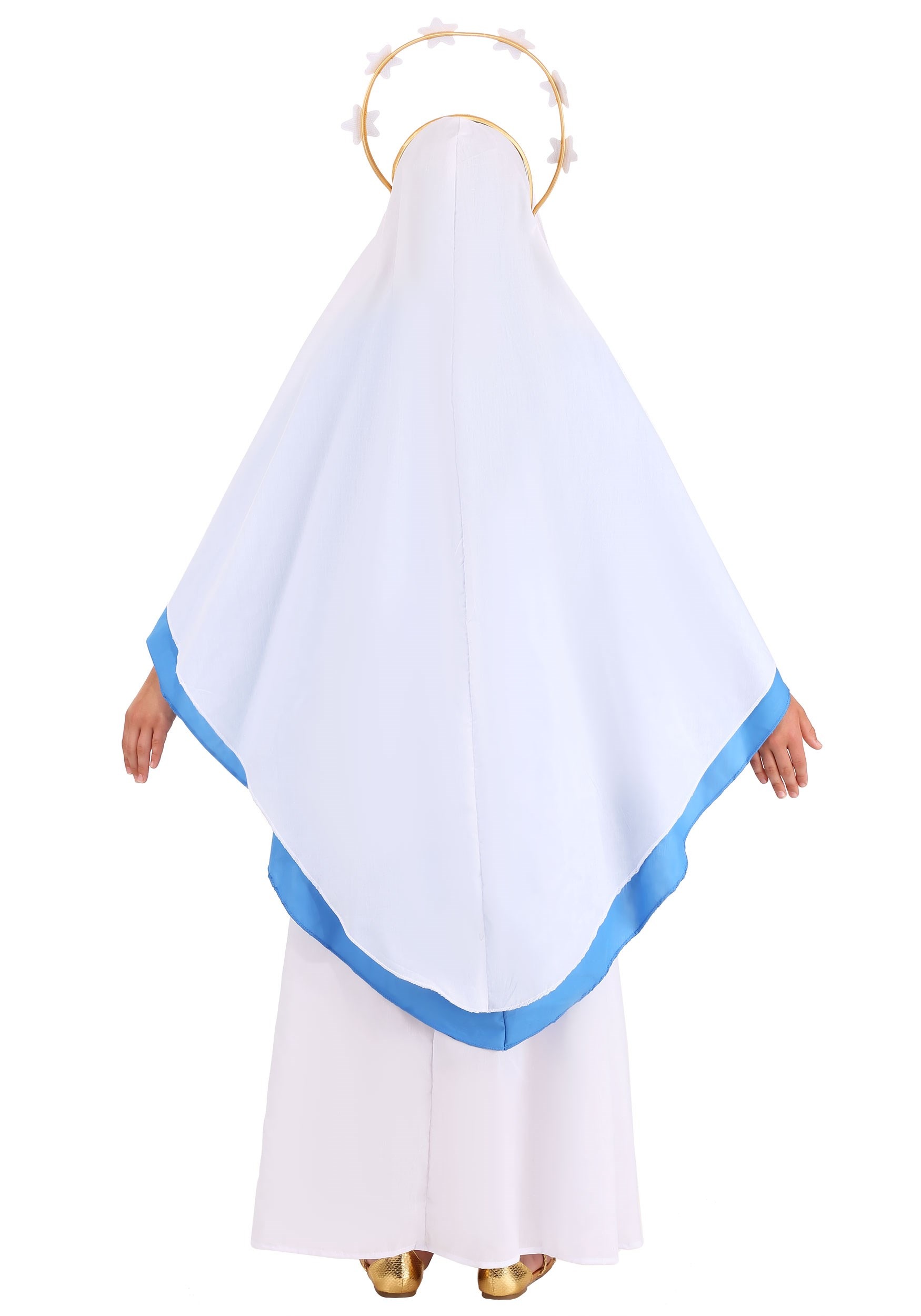Girl's Nativity Mary Costume 2 Girl's Nativity Mary Costume