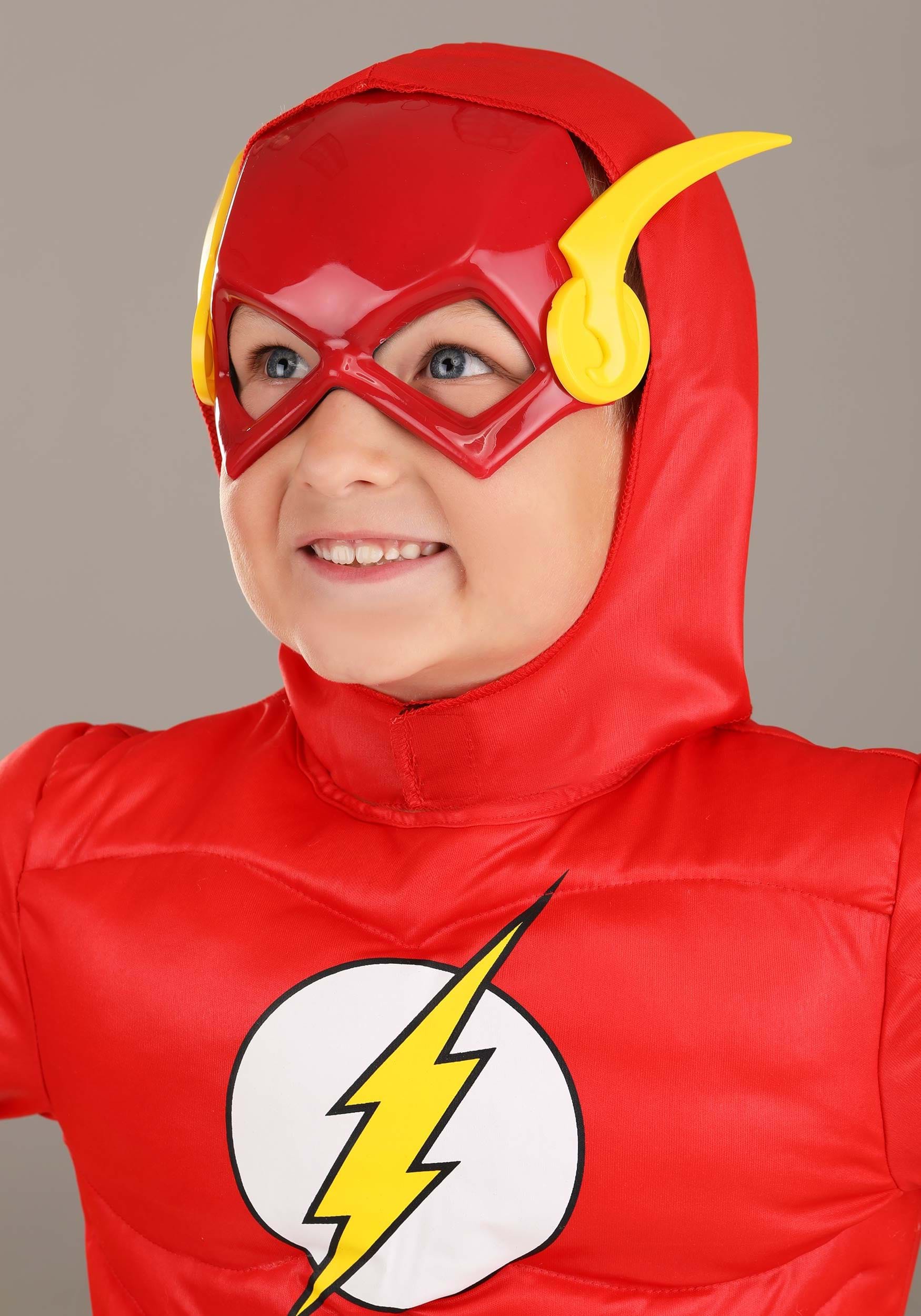 Flash Classic Deluxe Kid's Costume 3 Flash Classic Deluxe Kid's Costume