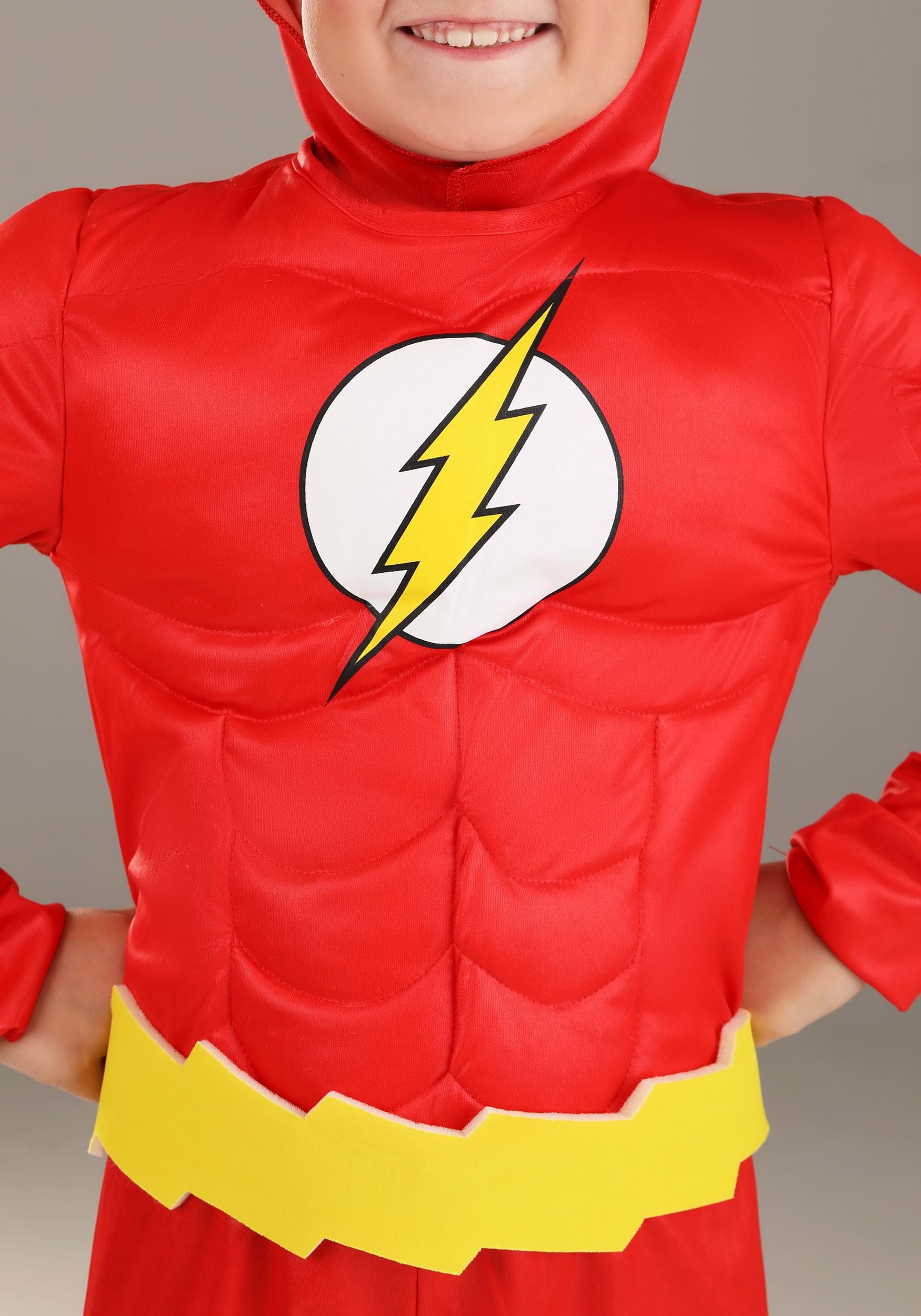 Flash Classic Deluxe Kid's Costume 4 Flash Classic Deluxe Kid's Costume