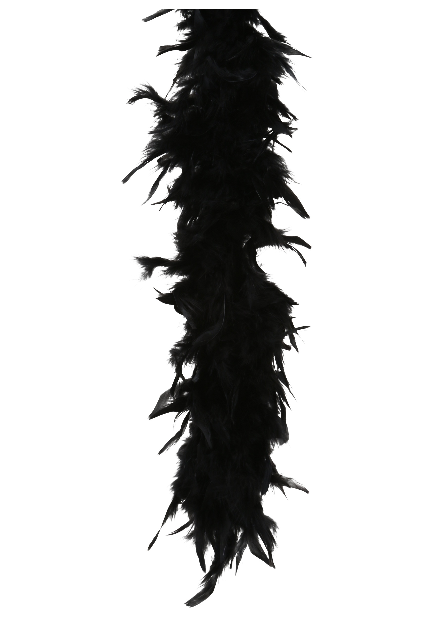 Black 40 Gram Feather Boa Accessory