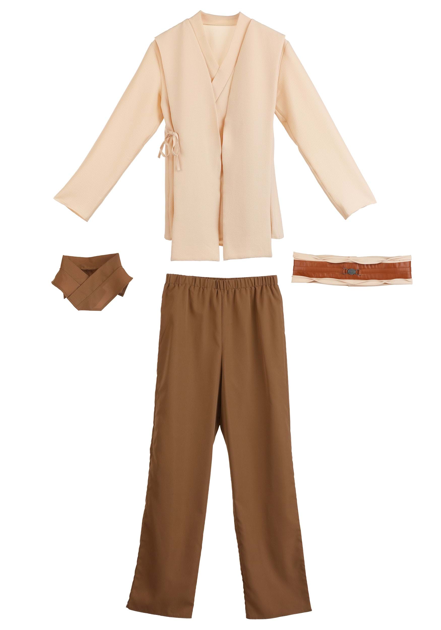 Deluxe Star Wars Jedi Costume for Men 9 Deluxe Star Wars Jedi Costume for Men