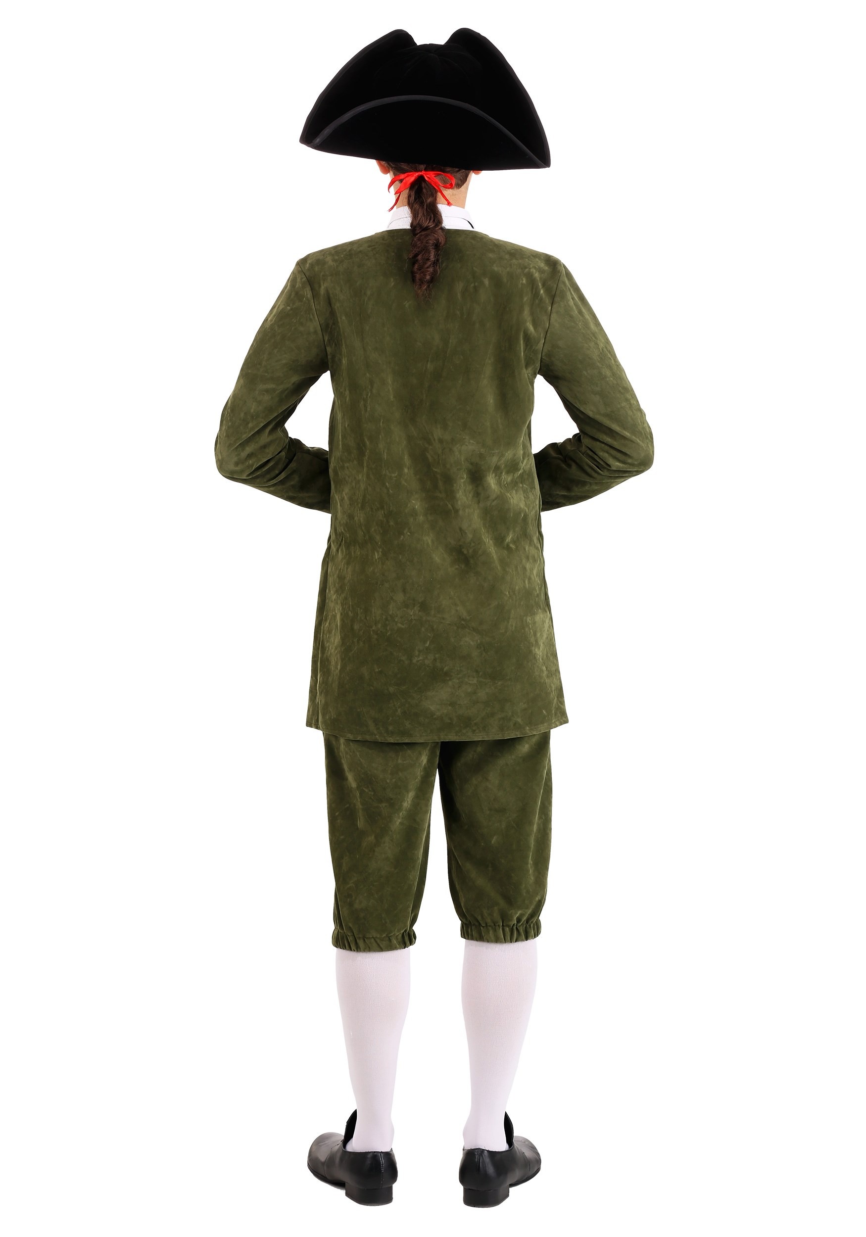 Men's Green Colonial Costume