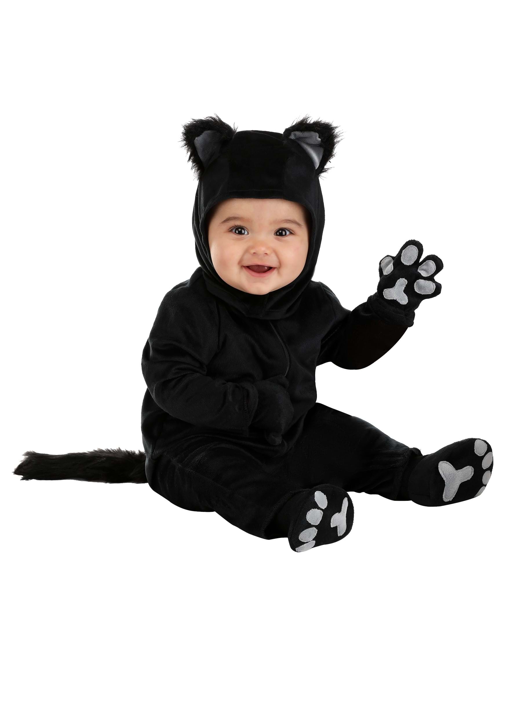 Little Black Cat Costume for Infants