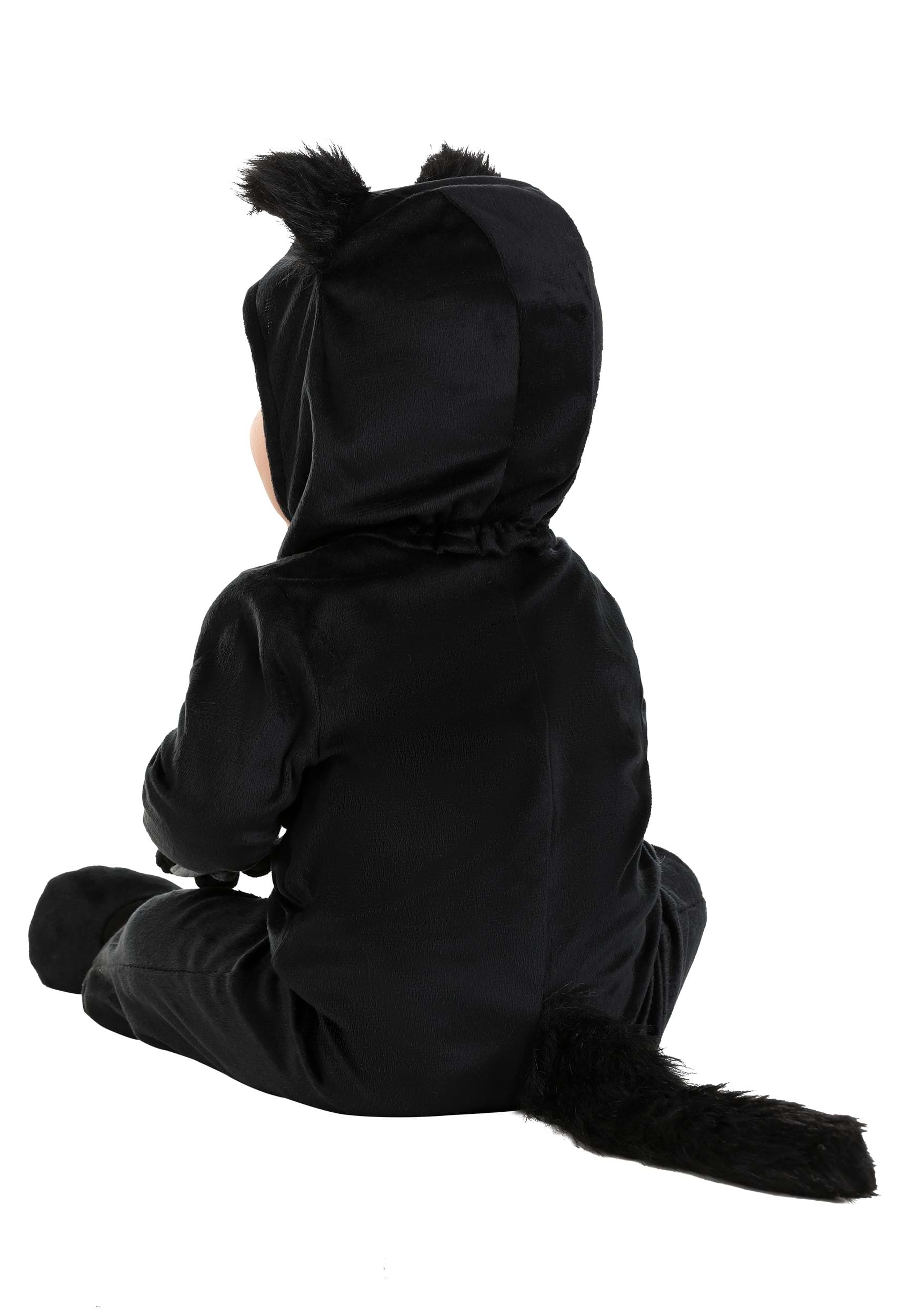 Little Black Cat Costume for Infants