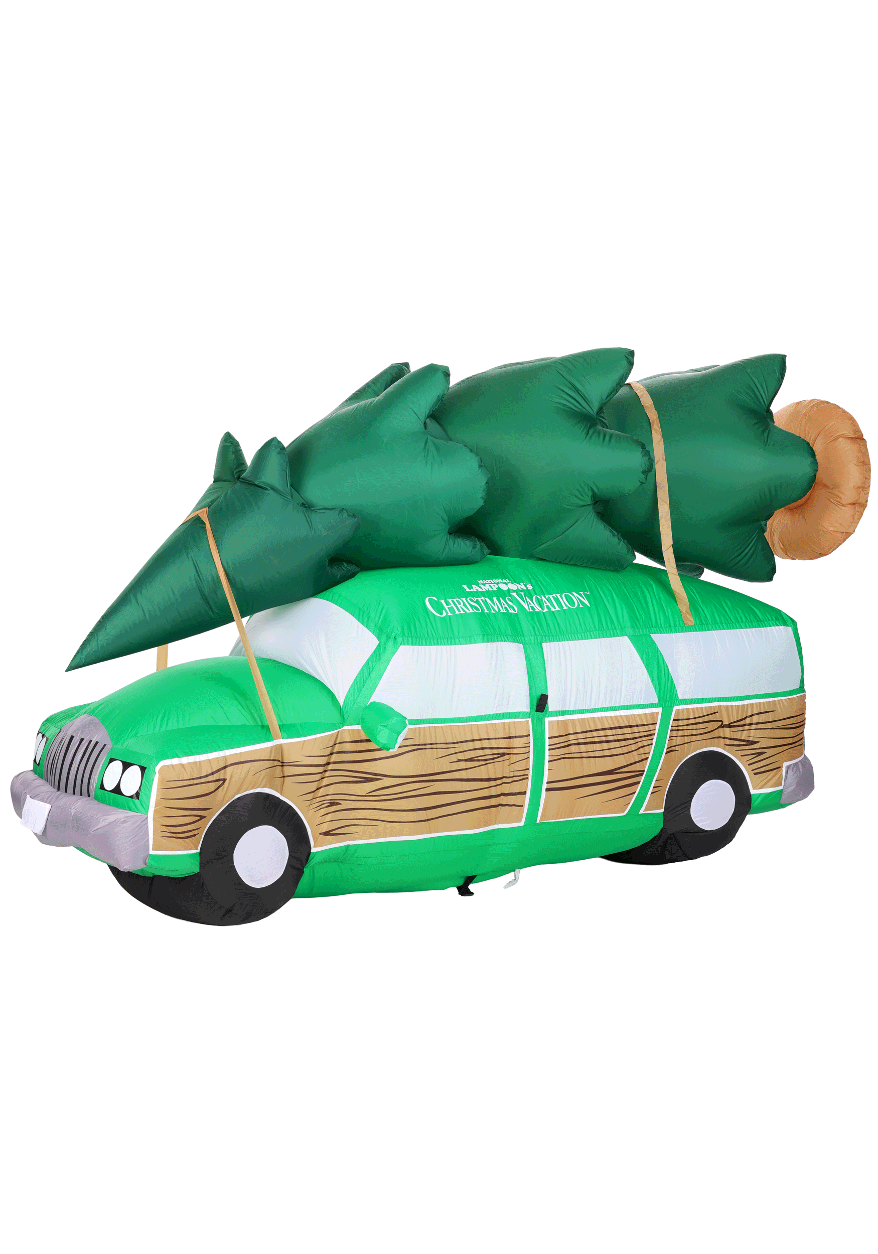 8FT Airblown Christmas Vacation Station Wagon Christmas Decoration