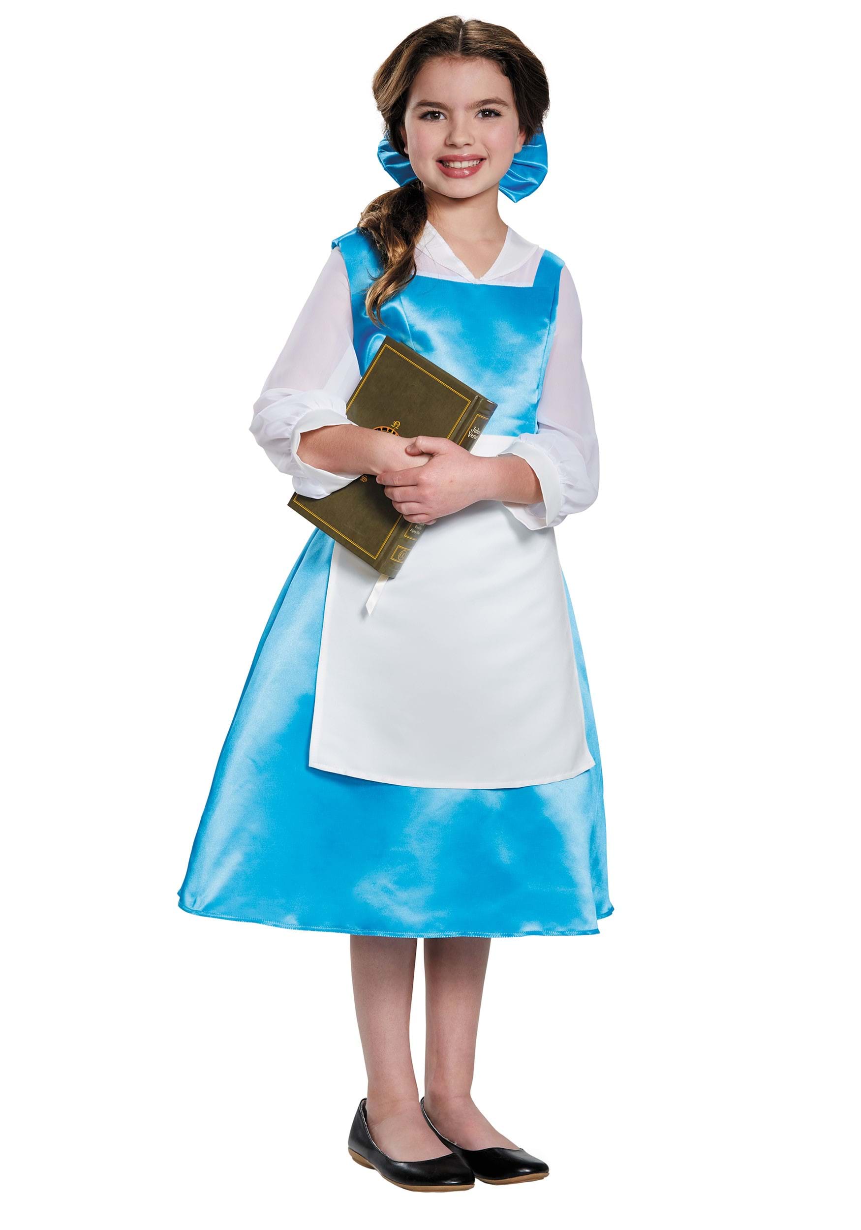 Disney Beauty and the Beast Tween Belle Blue Costume Dress