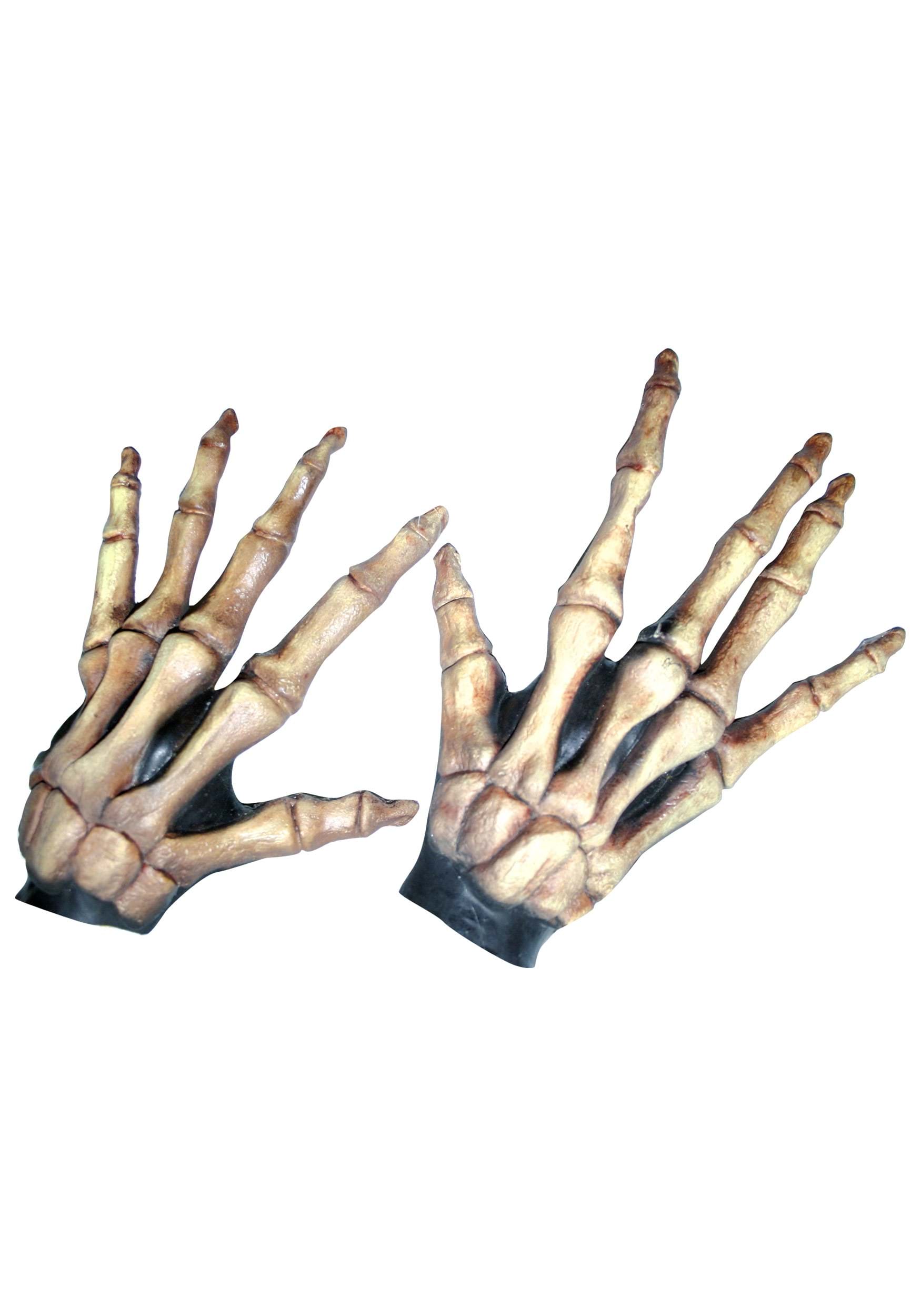 Bone Colored Skeleton Hands Large