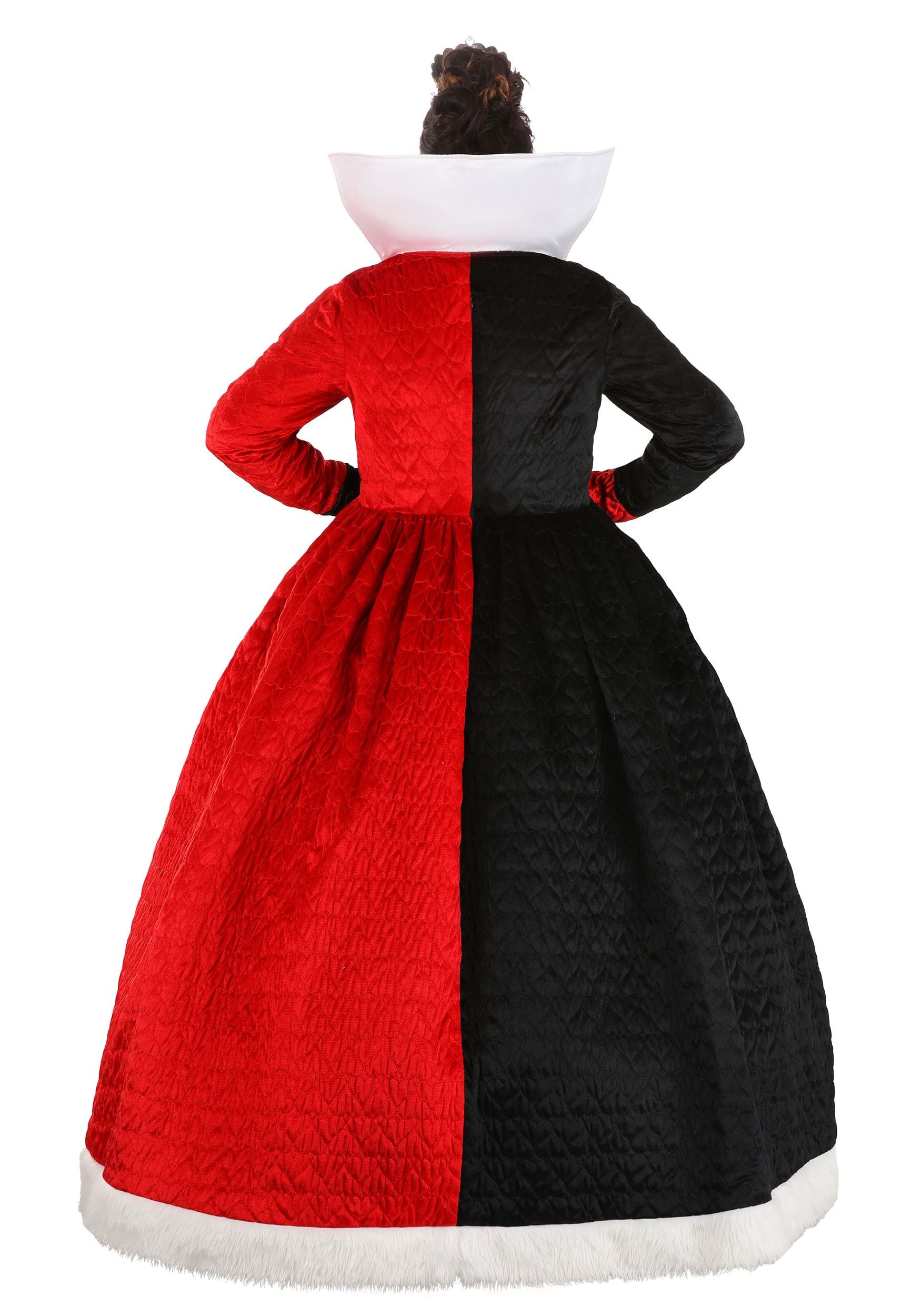Plus Size Authentic Disney Queen of Hearts Costume Dress for Women