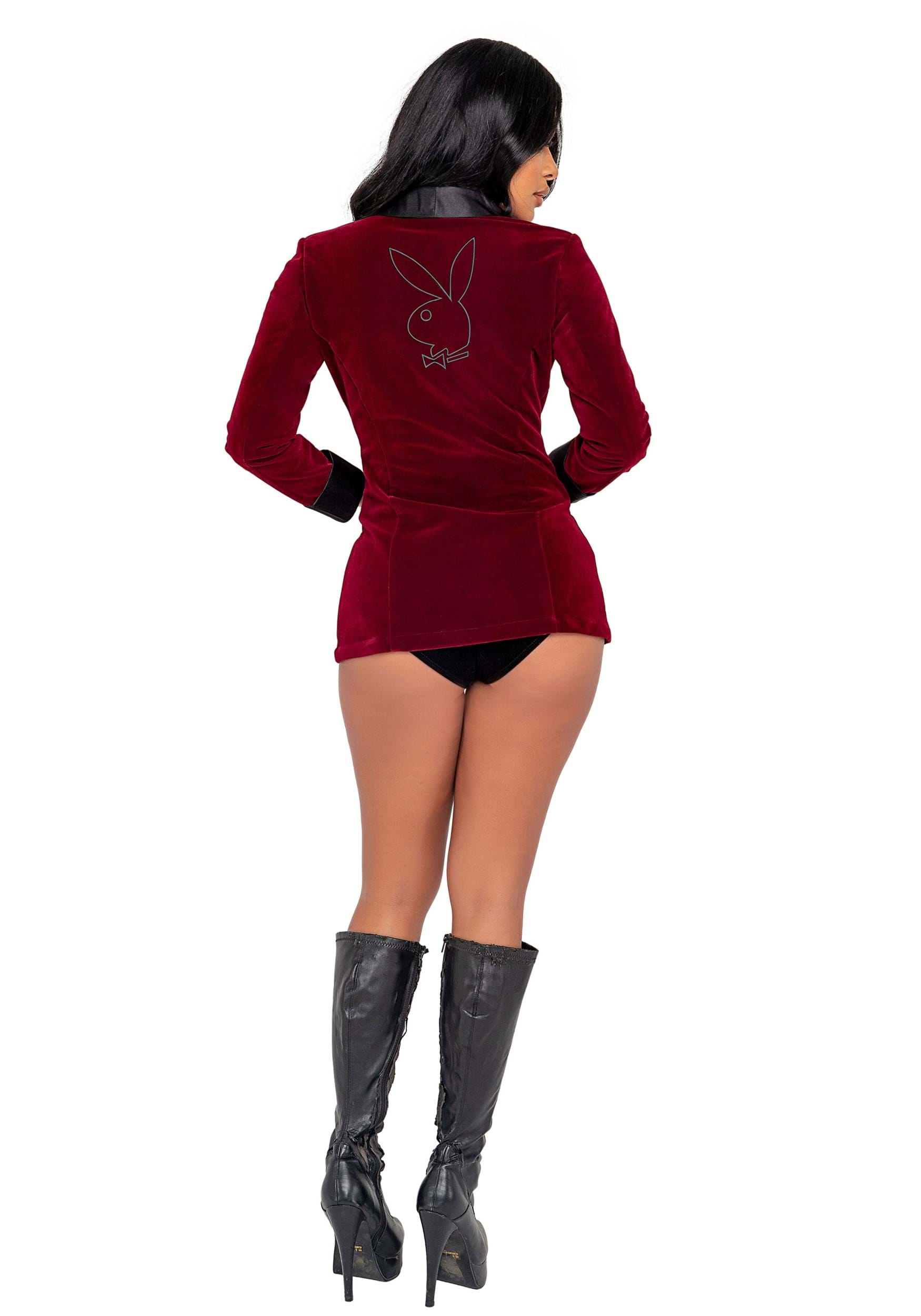 Playboy Smoking Jacket Women's Costume
