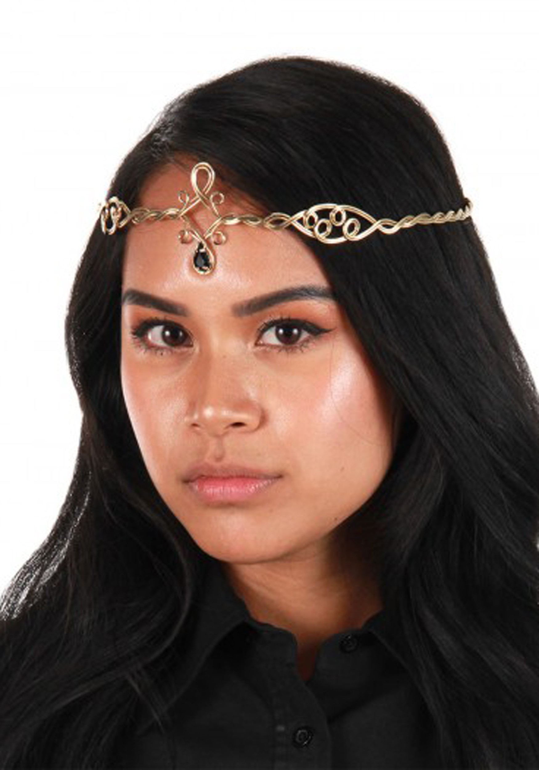 Antique Black and Gold Adjustable Circlet