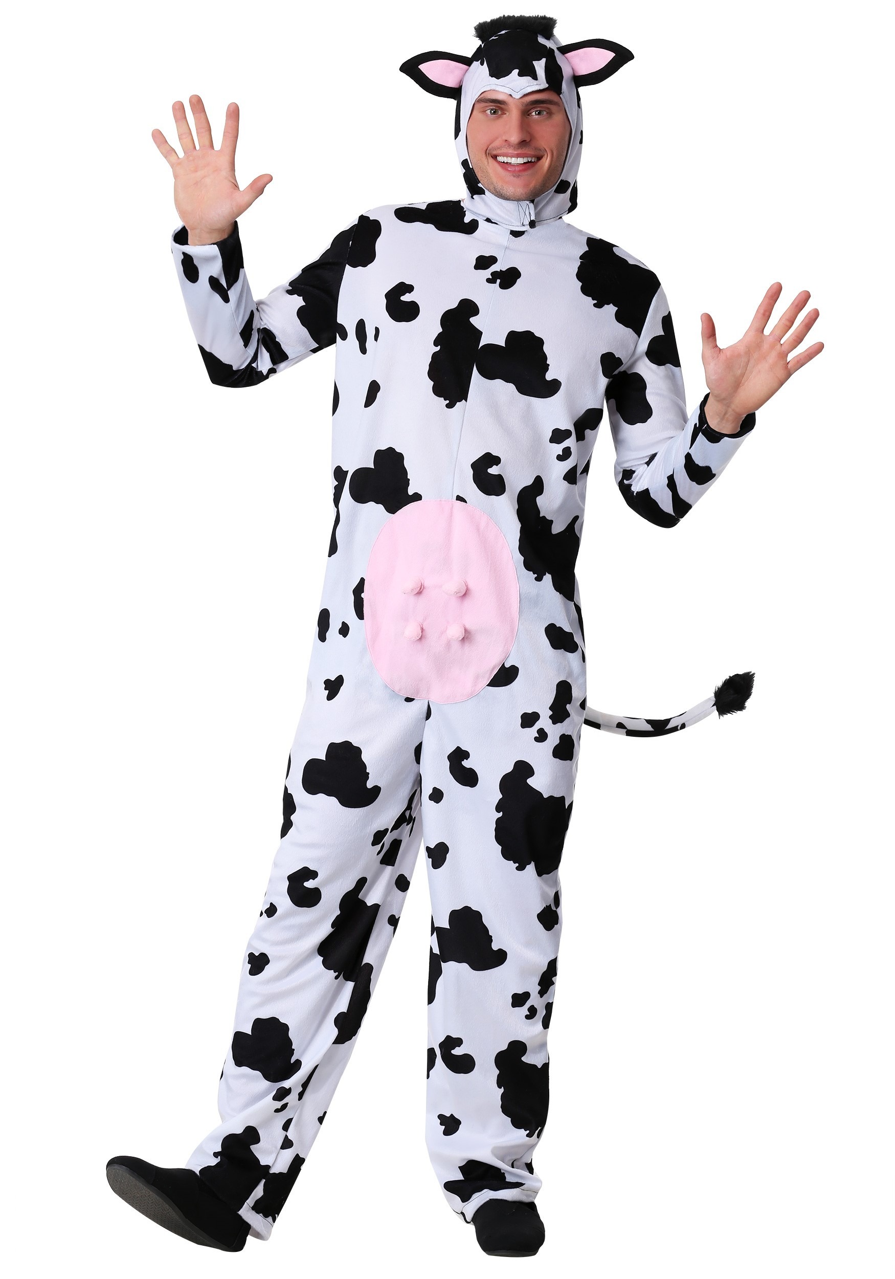 Cow Onesie Costume for Adults 1 Cow Onesie Costume for Adults