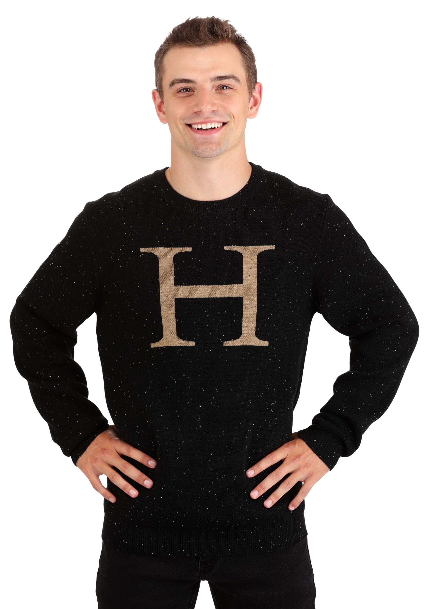 Adult Harry Potter "H" Christmas Sweater