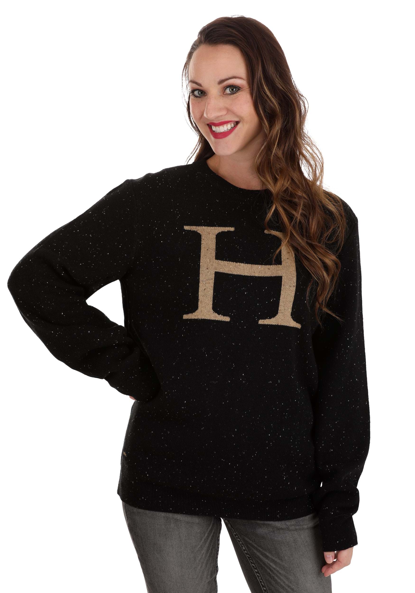 Adult Harry Potter "H" Christmas Sweater