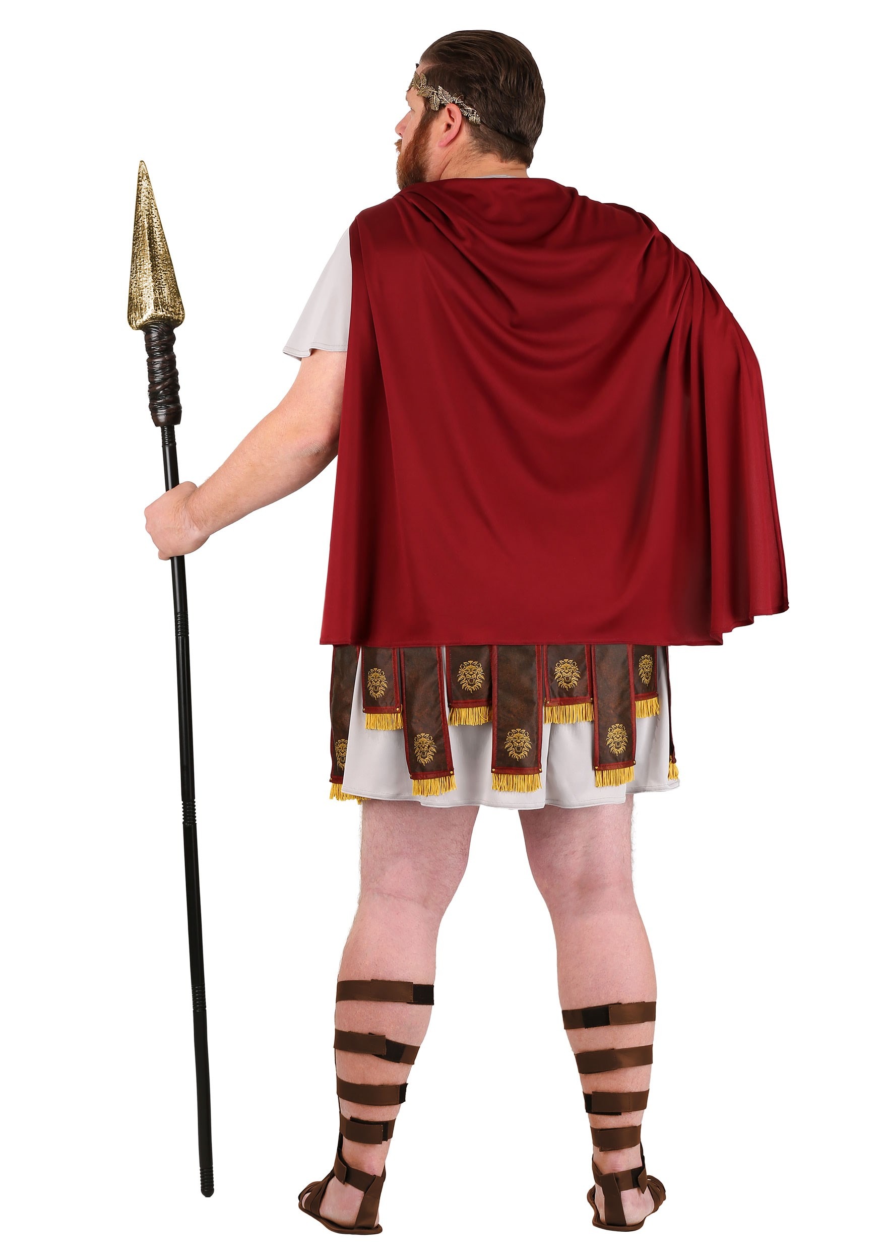 Plus Size Roman Warrior Costume for Men