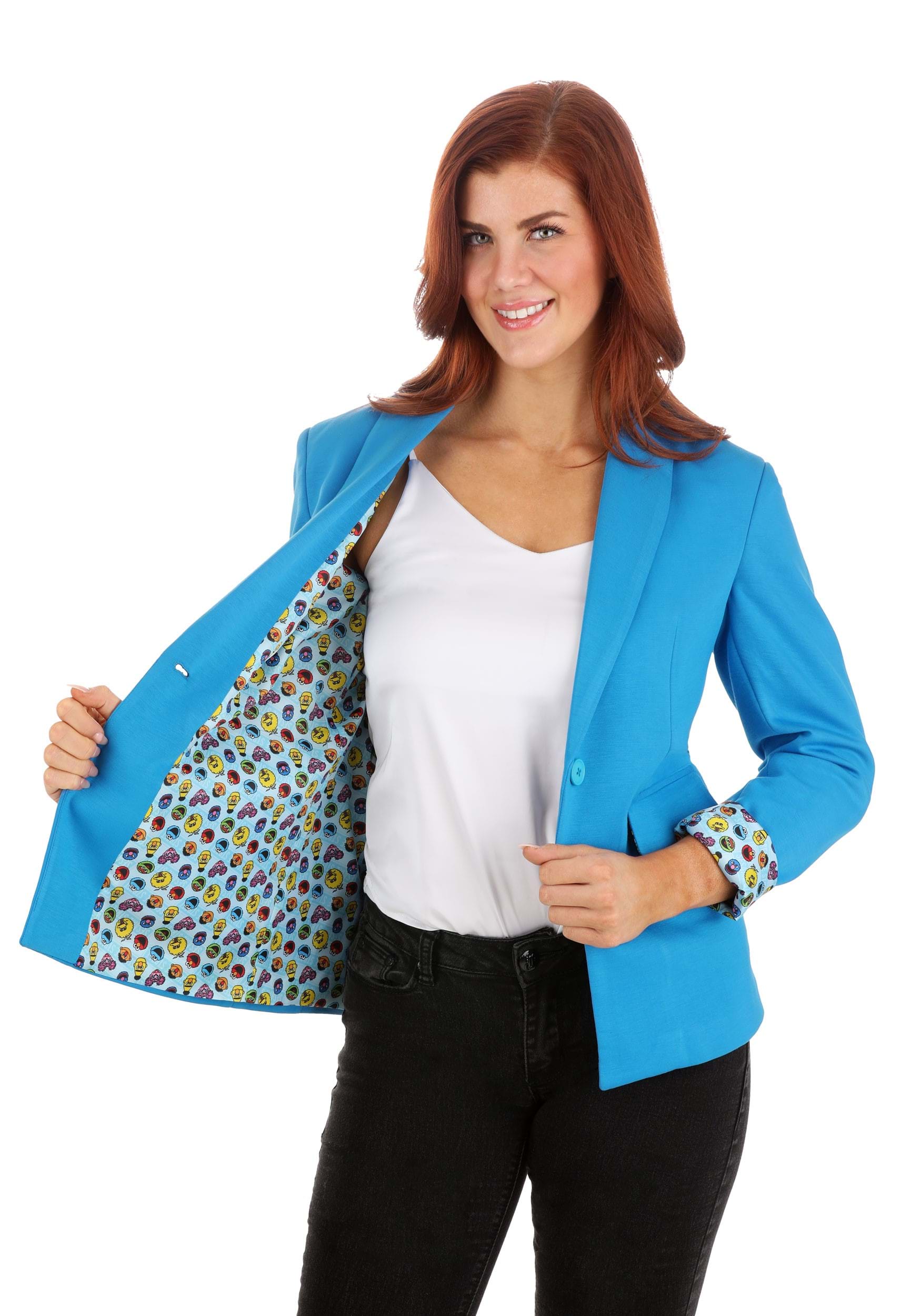 Sesame Street Blazer for Women 16 Sesame Street Blazer for Women