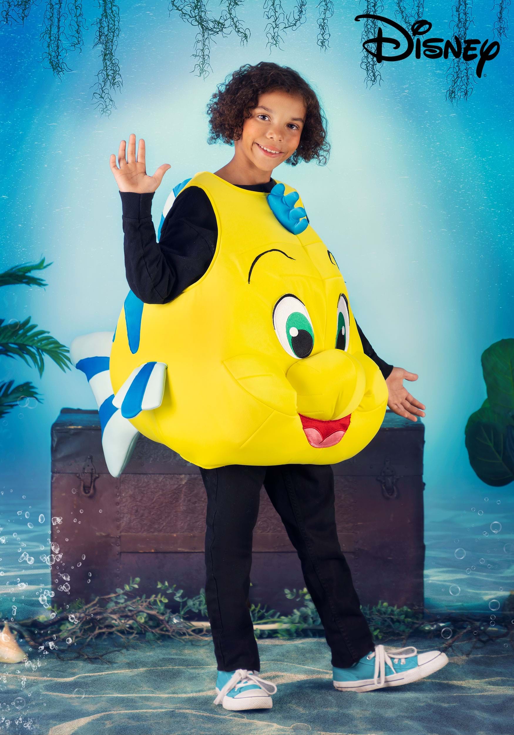 Disney The Little Mermaid Flounder Costume for Kids
