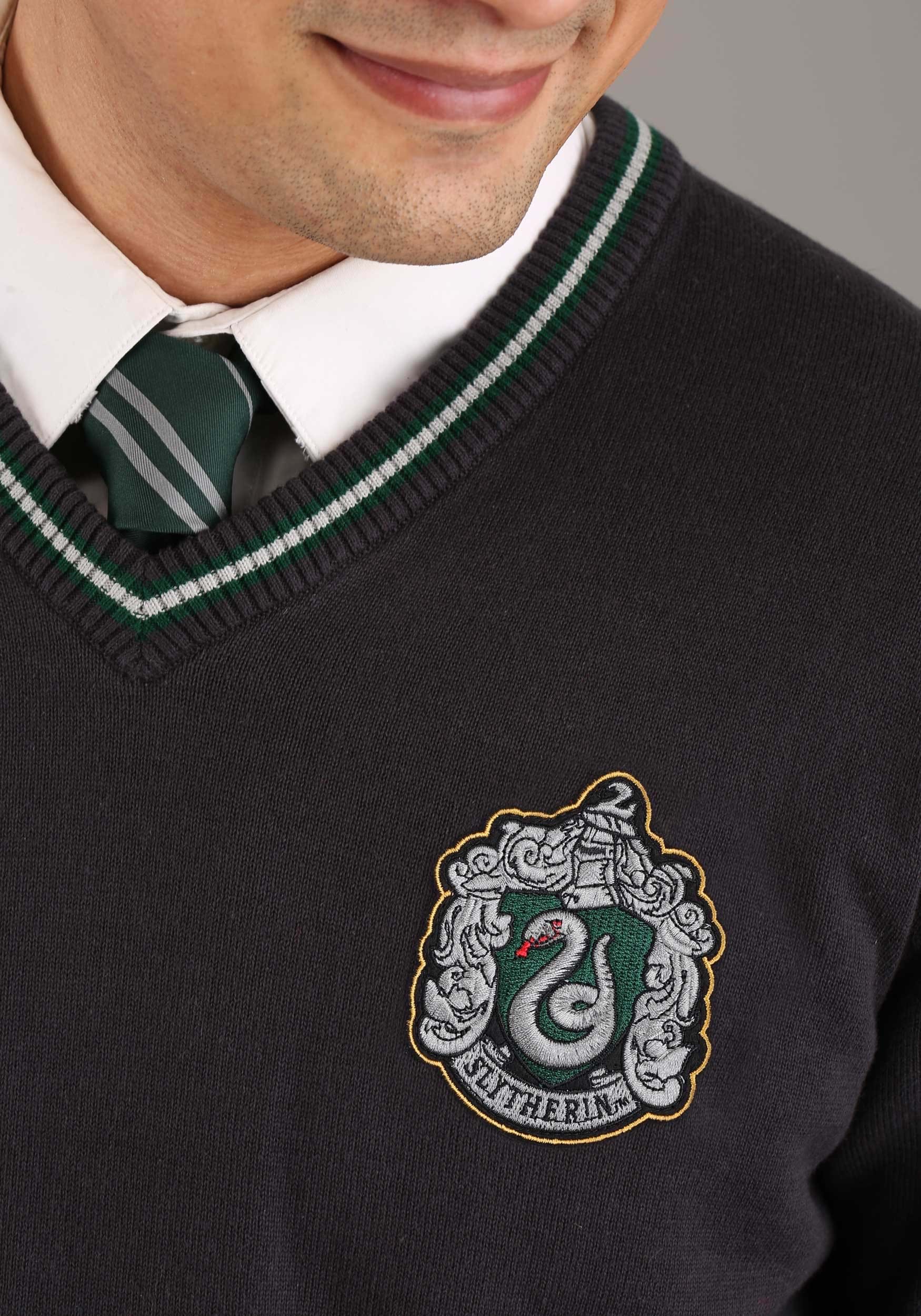 Slytherin Uniform Harry Potter Sweater for Adults