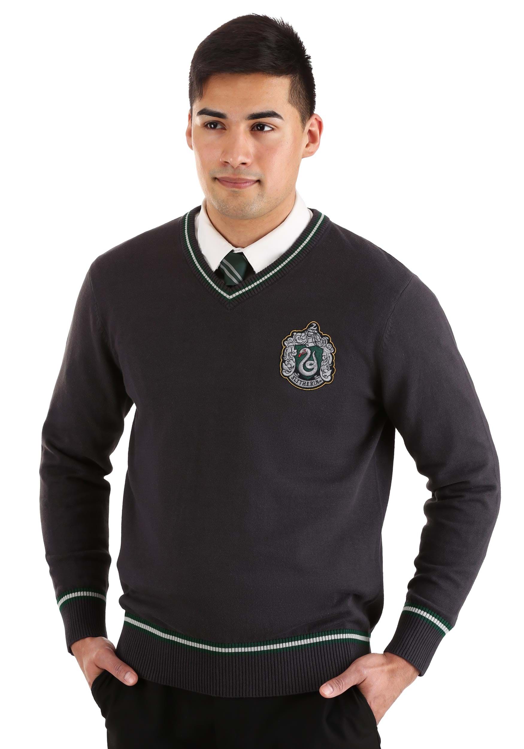 Slytherin Uniform Harry Potter Sweater for Adults
