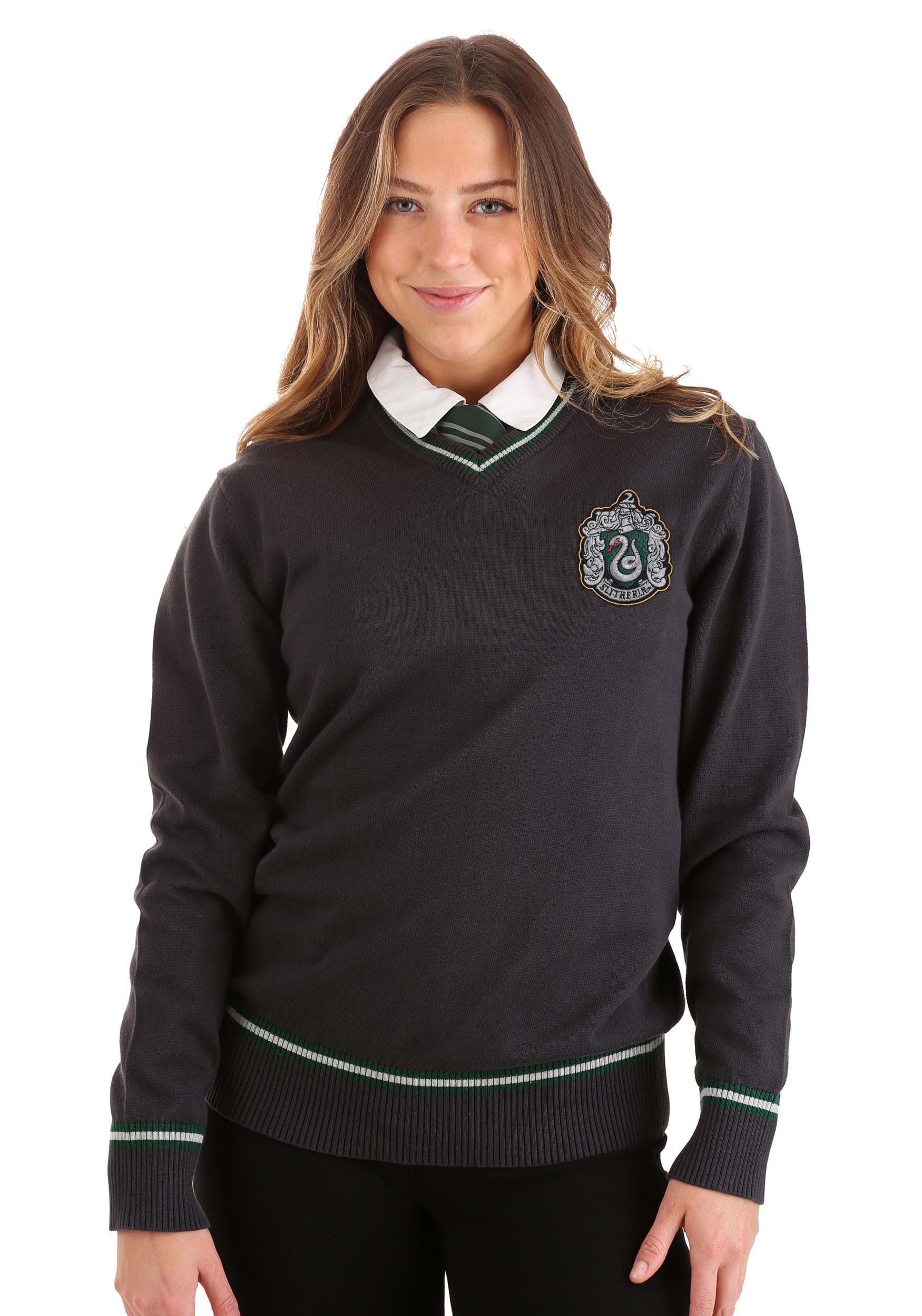 Slytherin Uniform Harry Potter Sweater for Adults