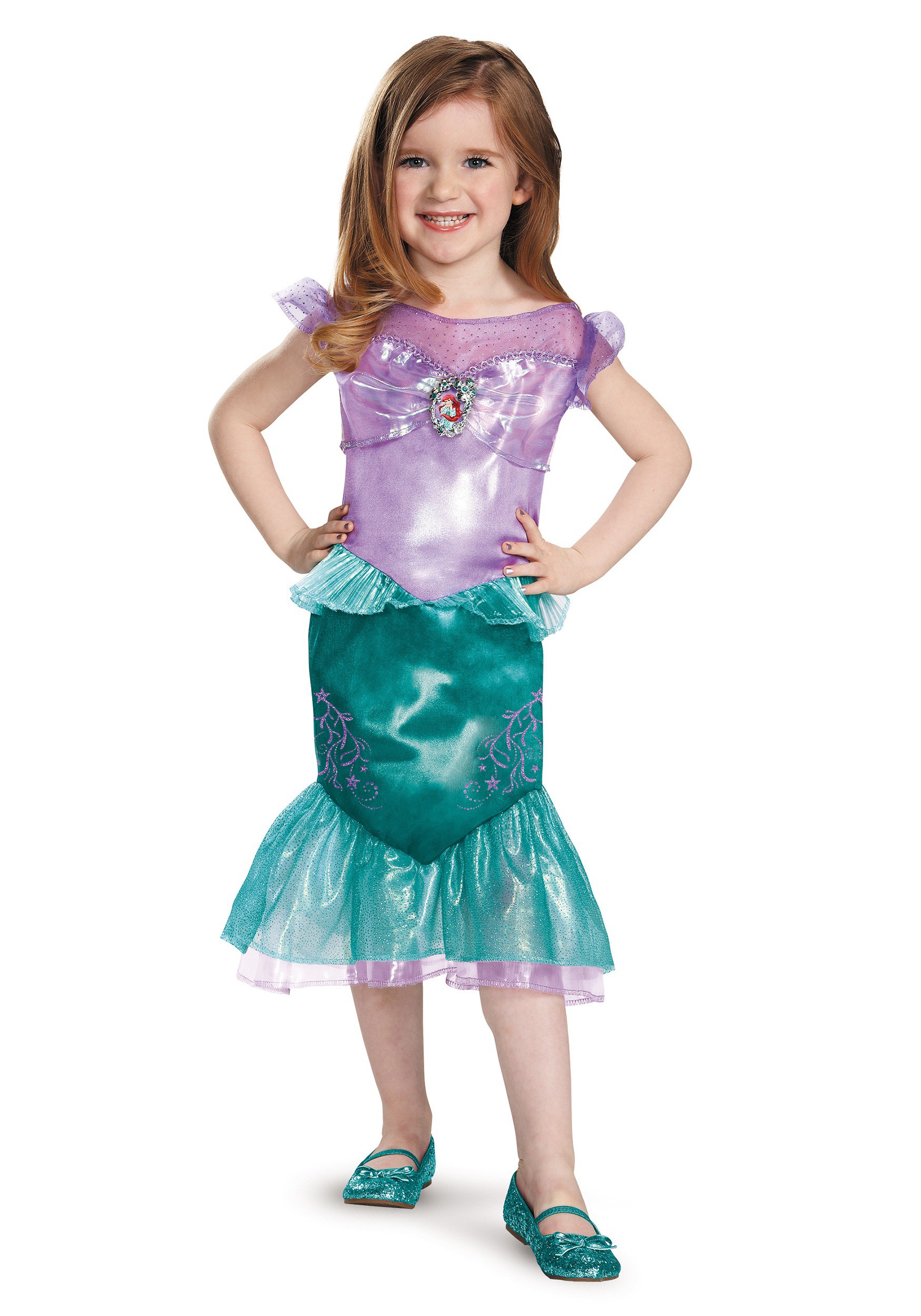 Ariel Classic Costume for Girls 1 Ariel Classic Costume for Girls