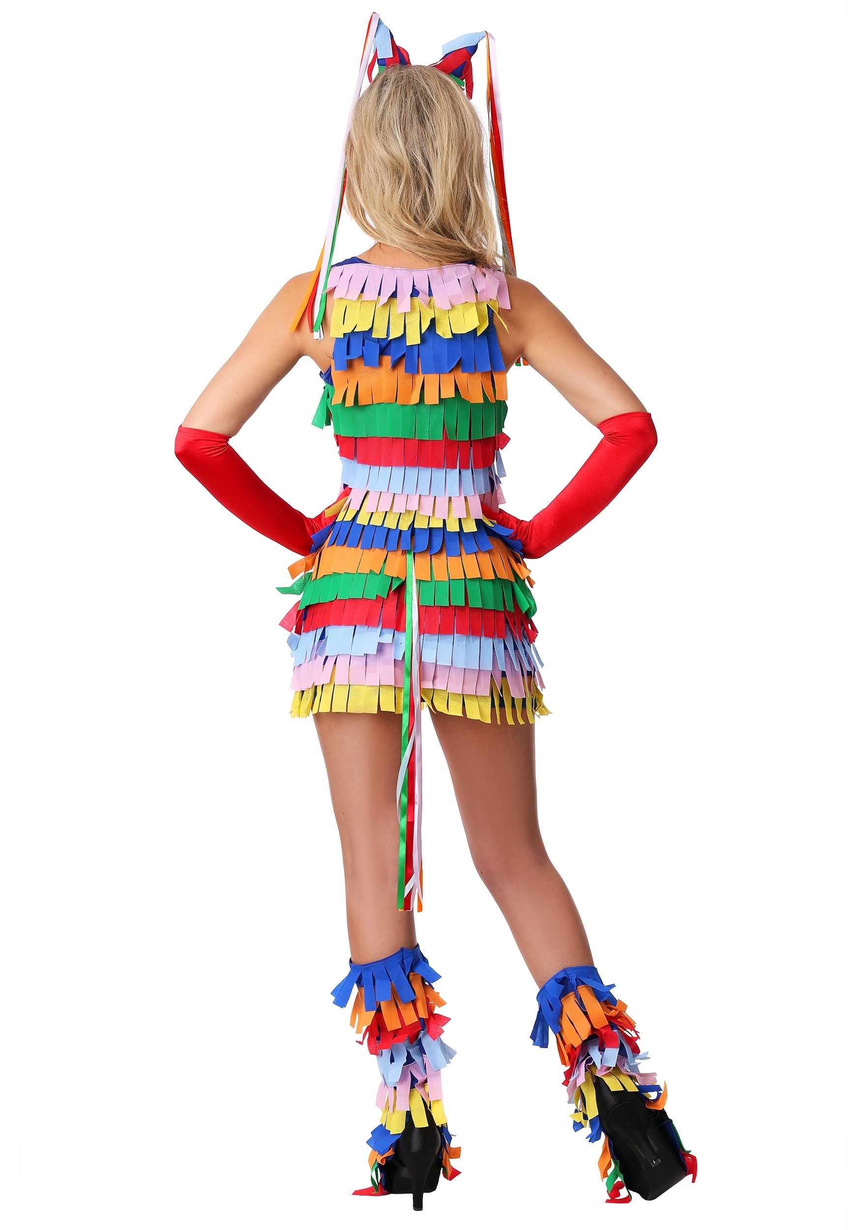 Women's Plus Size Sexy Pi帽ata Costume Dress