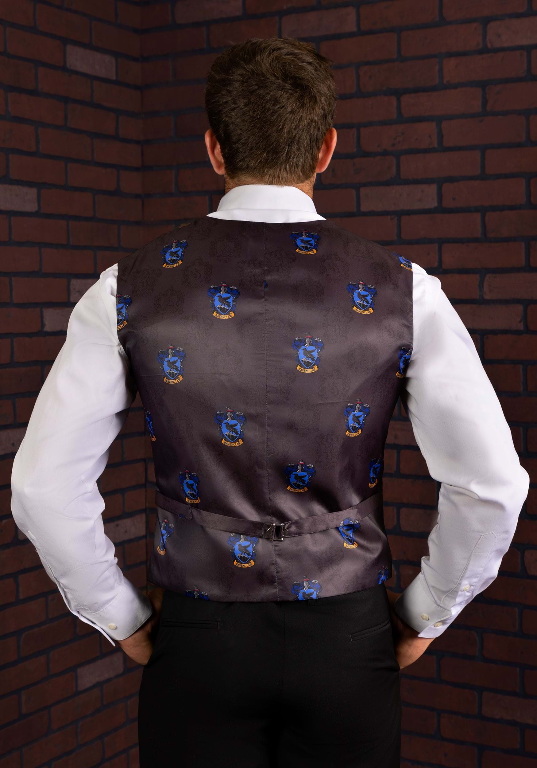 Harry Potter Ravenclaw Deluxe Men's Vest 3 Harry Potter Ravenclaw Deluxe Men's Vest