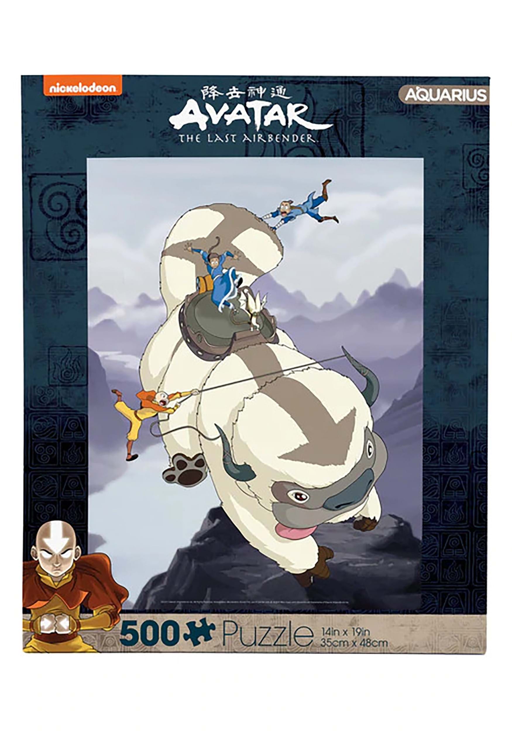Avatar: Appa and Gang 500 pc Puzzle