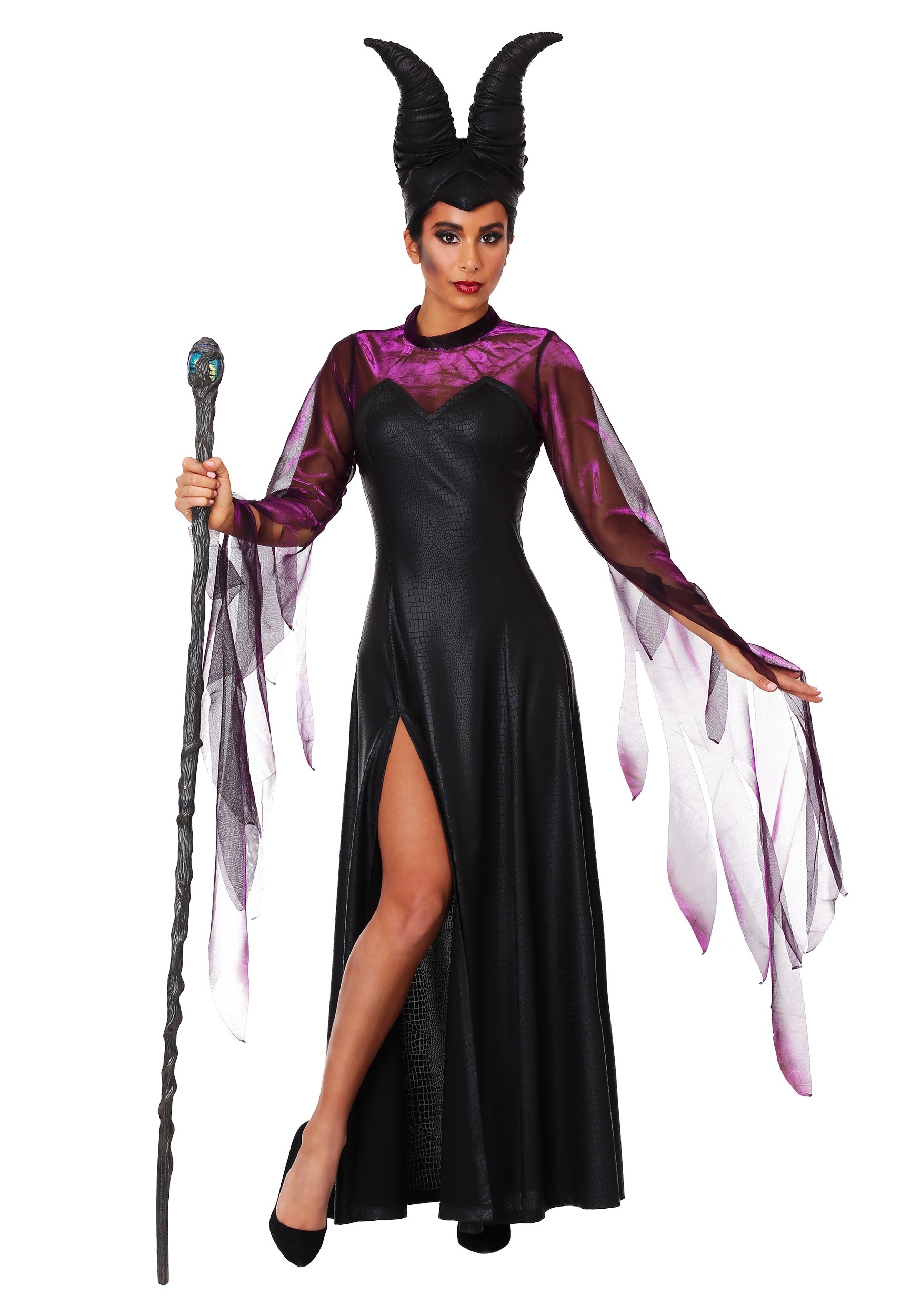 Plus Size Women's Malicious Queen Costume