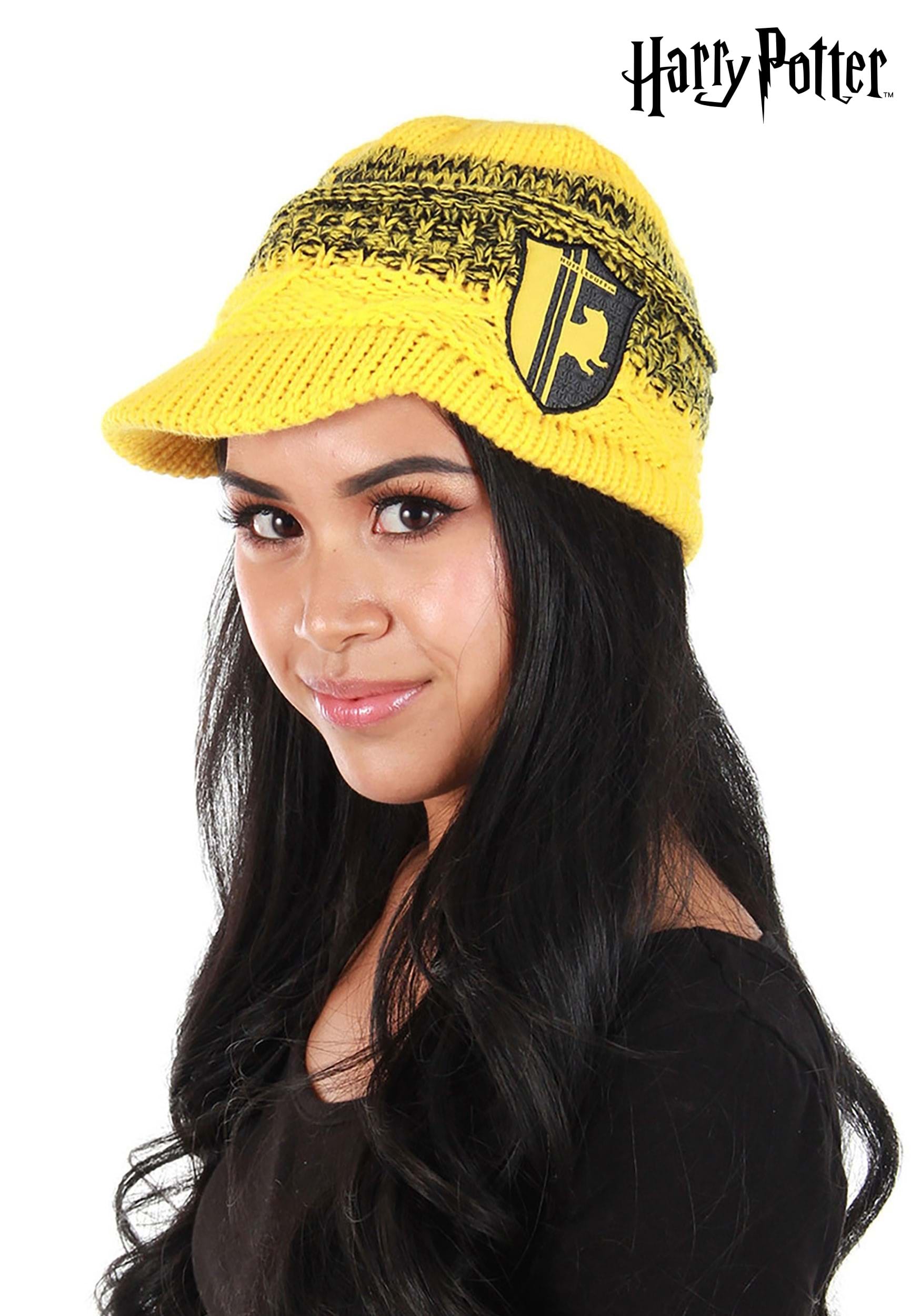 Knit Brim Cap Yellow Hufflepuff
